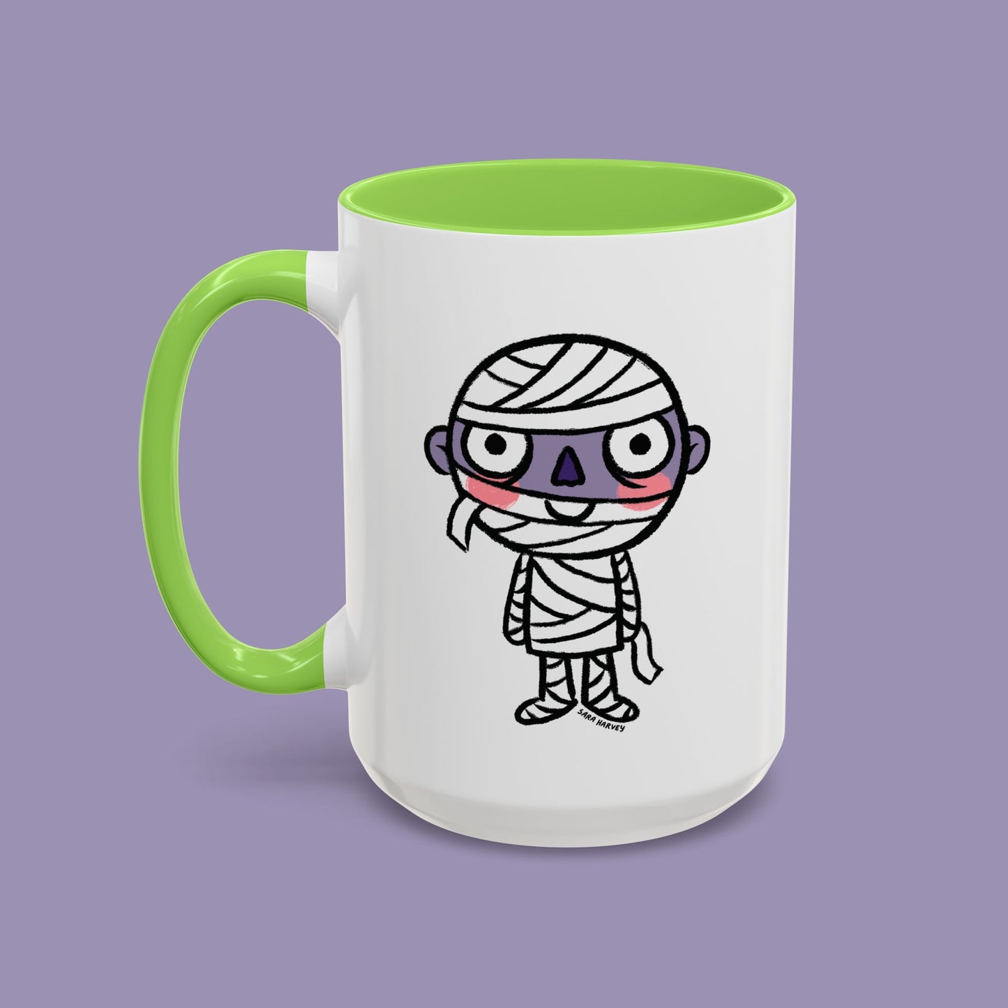 Halloween Mummy Ceramic Mug