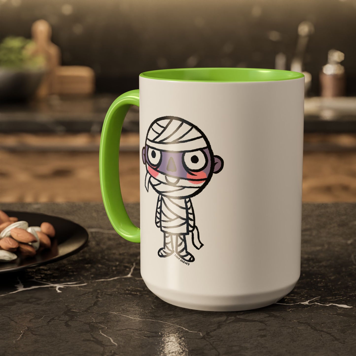Halloween Mummy Ceramic Mug