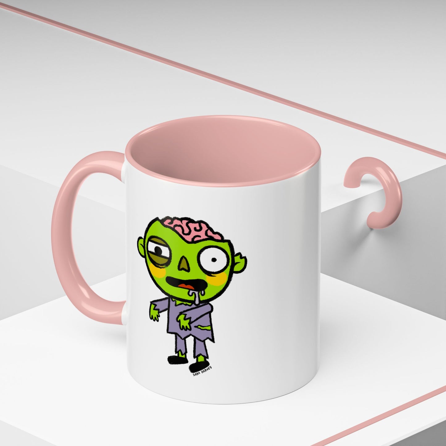 Halloween Zombie Ceramic Mug