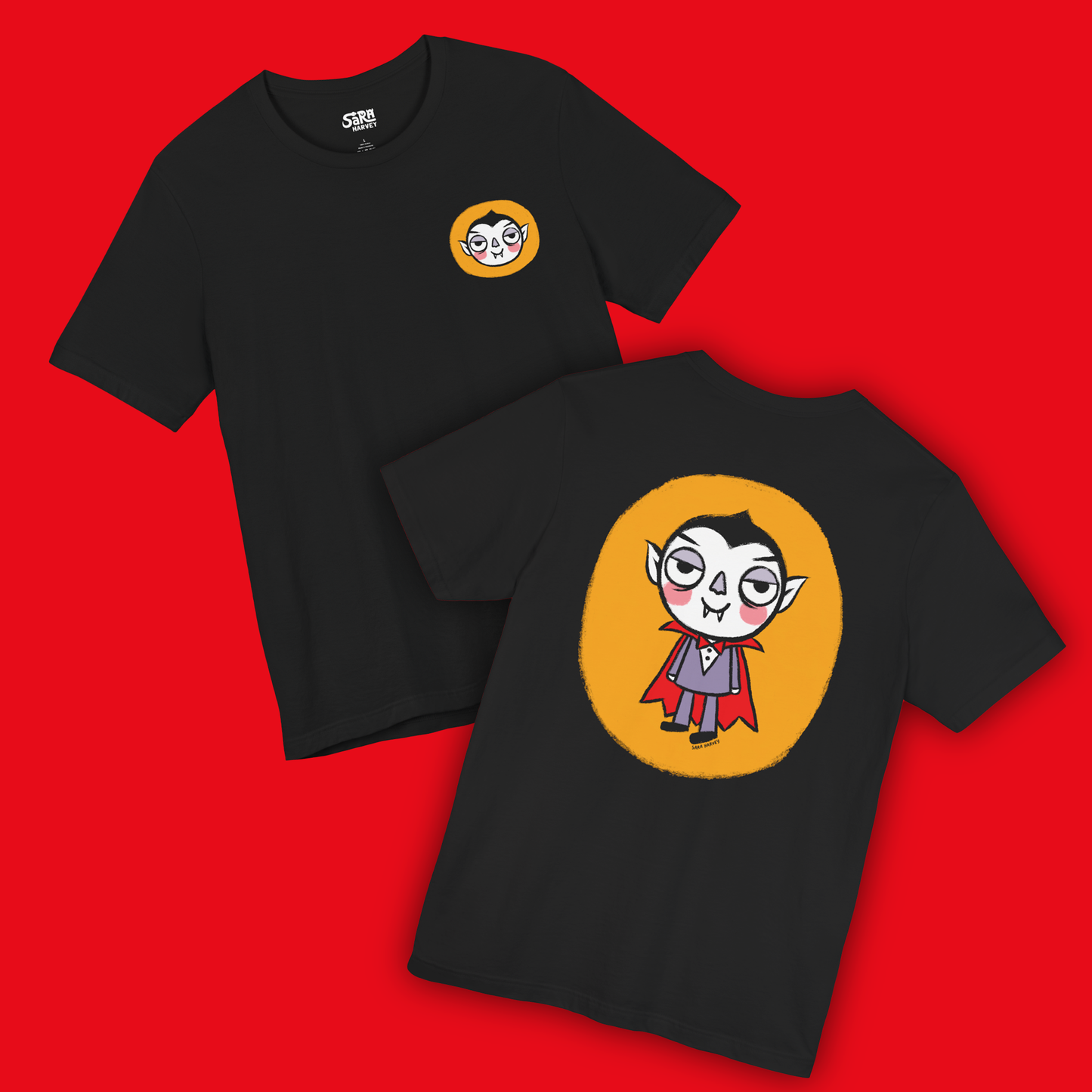 Adult Vampire Halloween T-Shirt