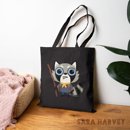 Raccoon Vagabond Inspired Tote Bag, Root Board Game Inspired