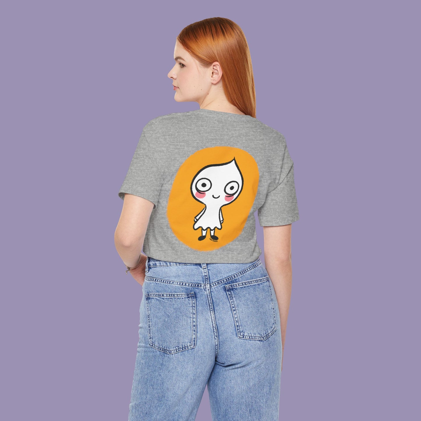 Adult Ghost Halloween T-Shirt
