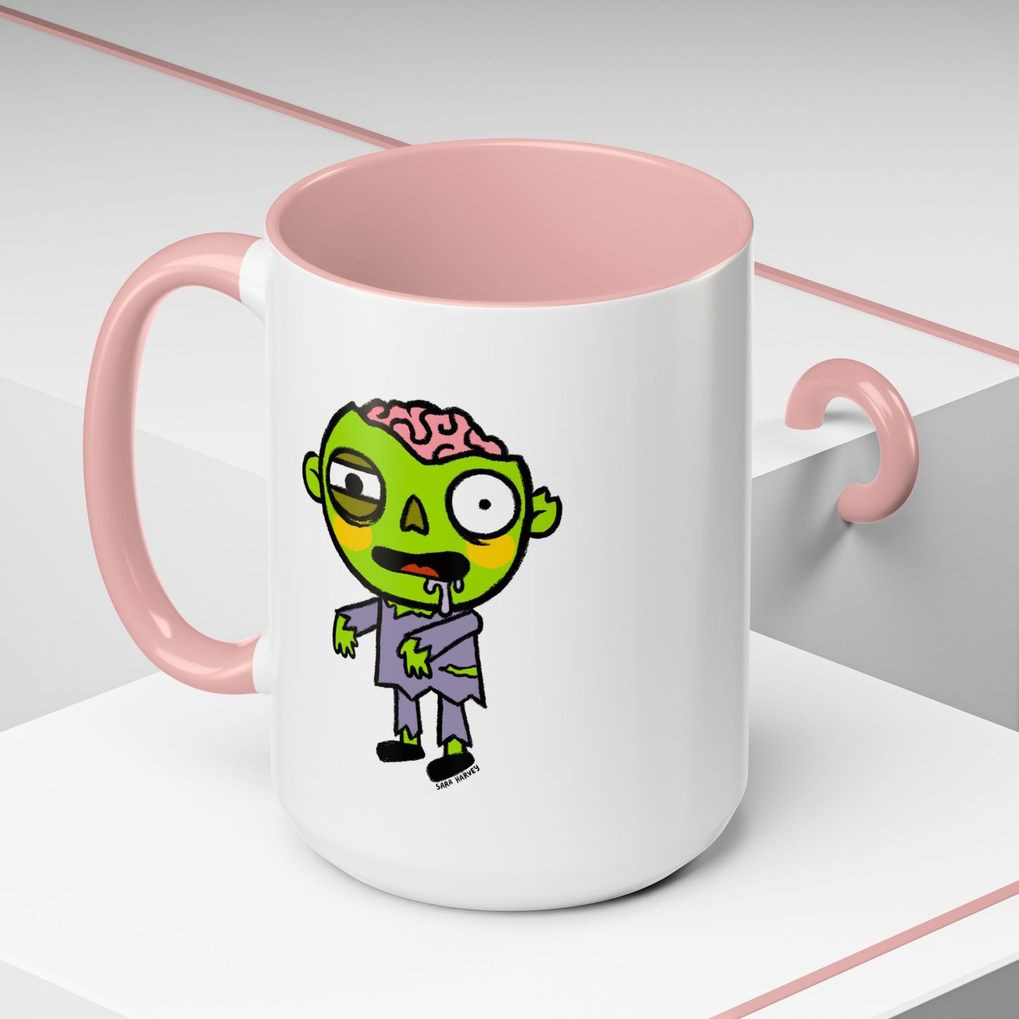 Halloween Zombie Ceramic Mug