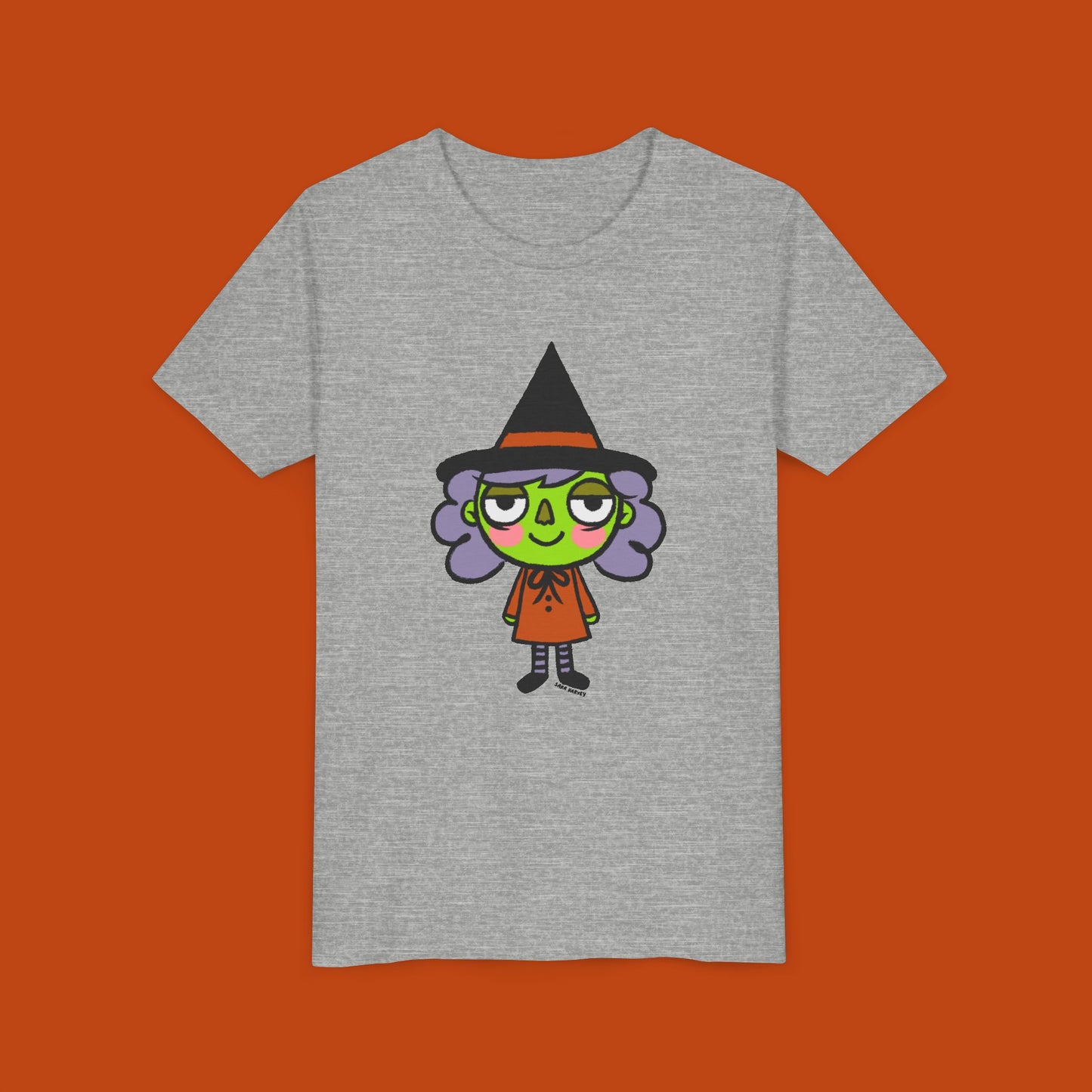 Kids Witch Halloween T-Shirt