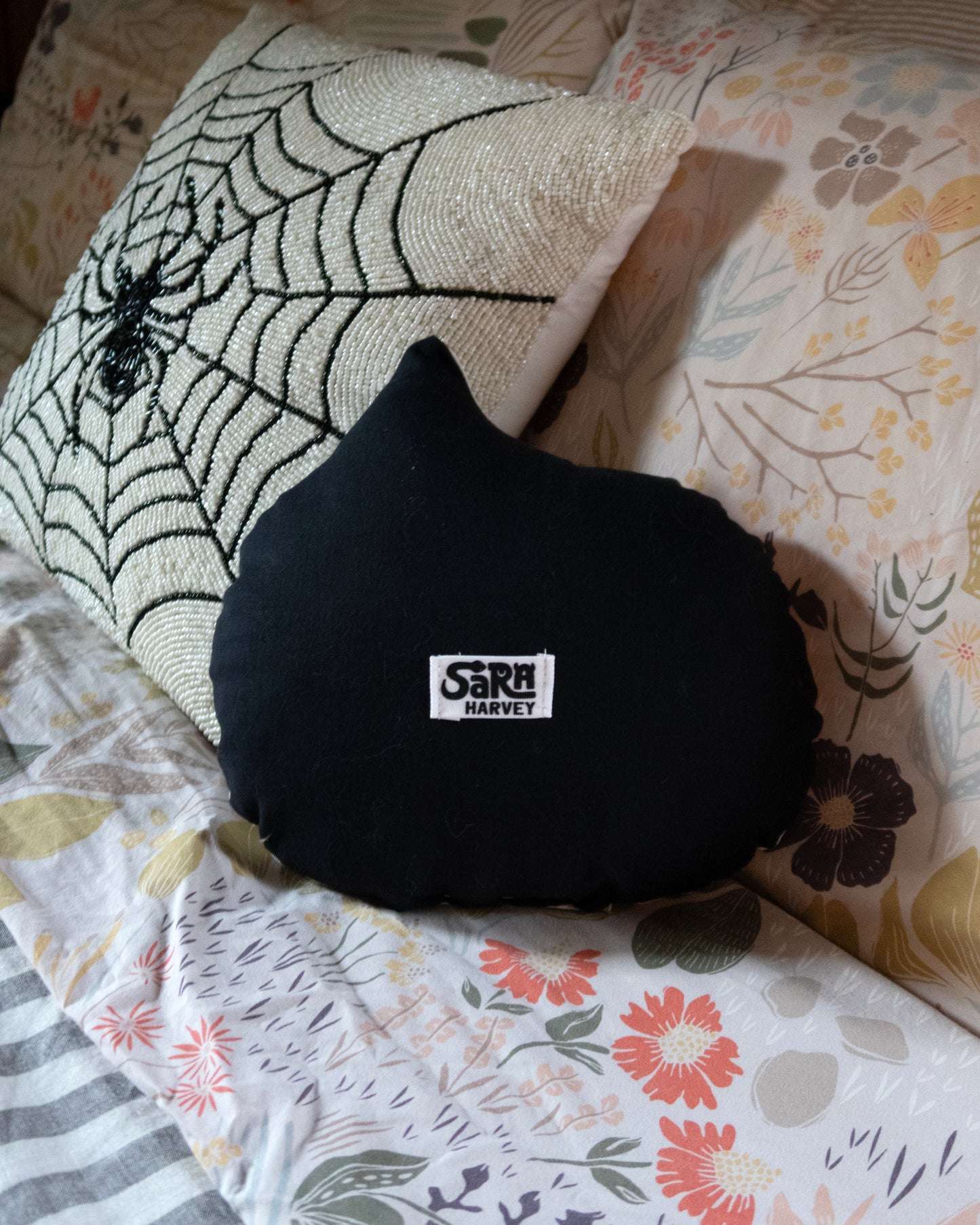 Ghost Head Pillow/Plush 12" tall Handmade