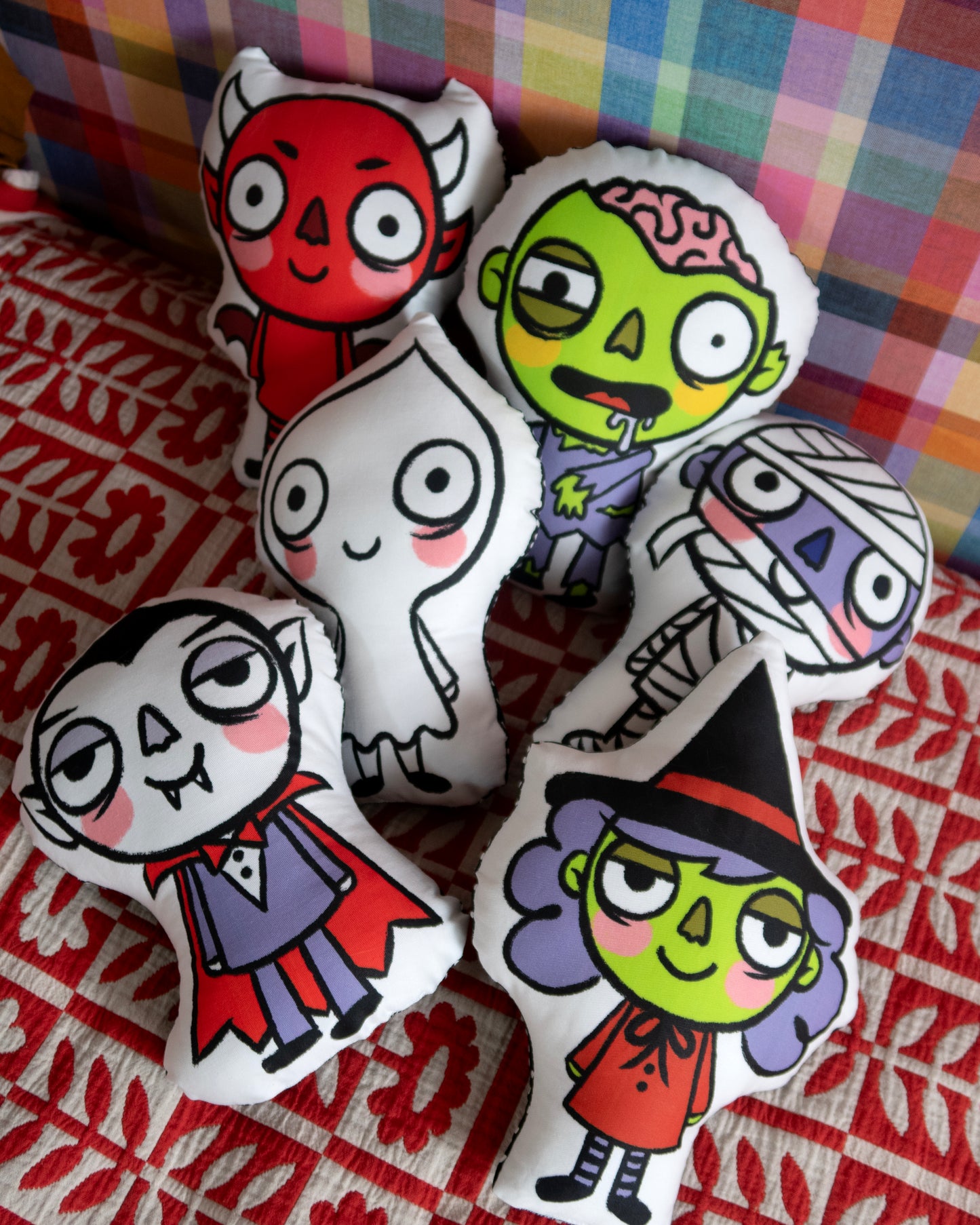 Zombie Pillow/Plush 12" tall Handmade