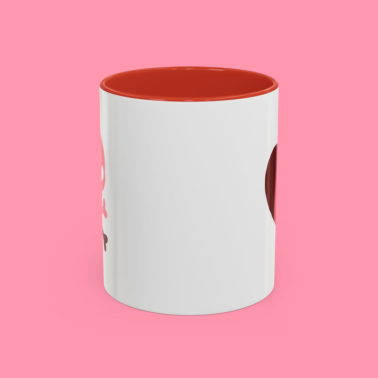 Love Skull Crossbones and Heart Valentines/Anniversary/Wedding Mug