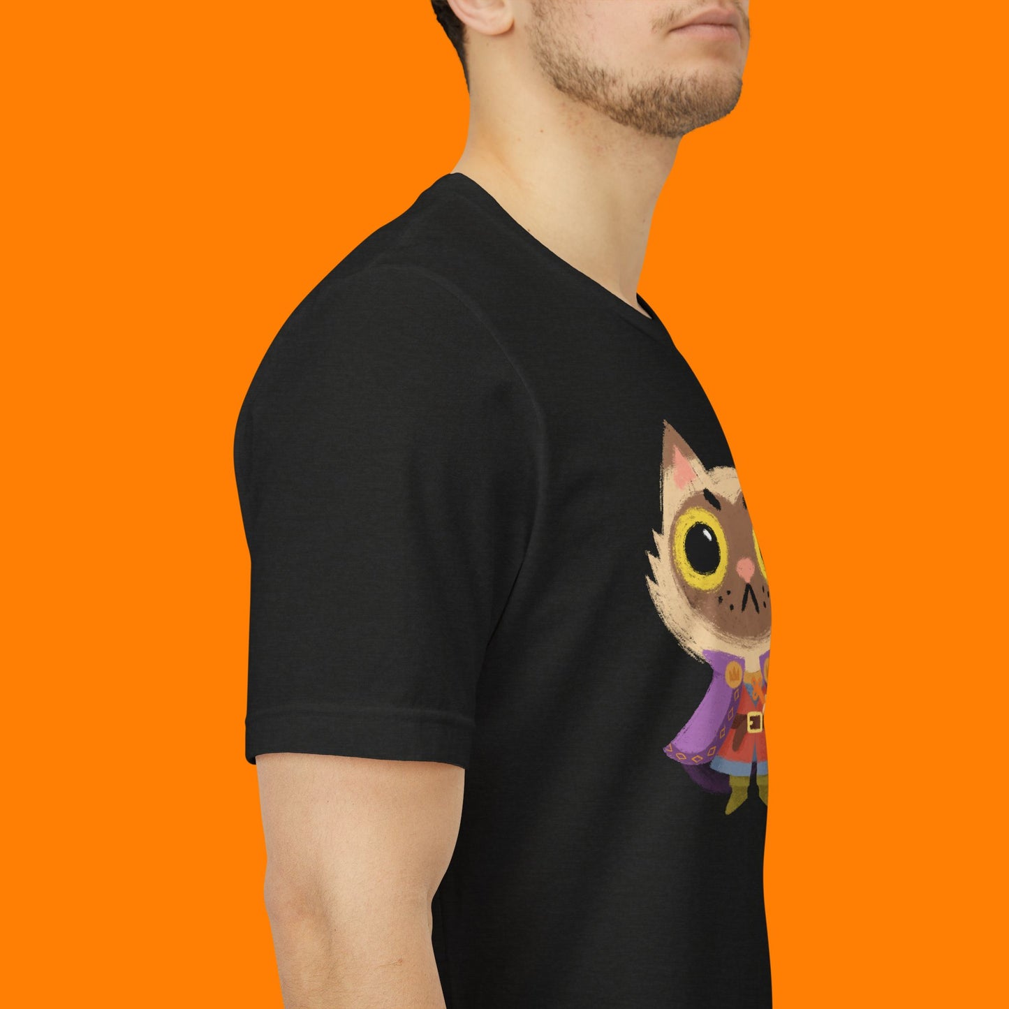 Marquise de Cat Cotton Unisex Short Sleeve T-shirt Root Board Game Inspired