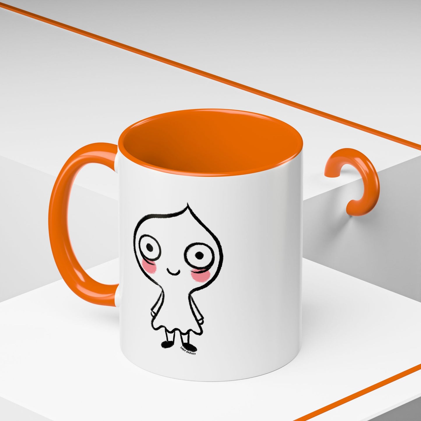 Halloween Ghost Ceramic Mug