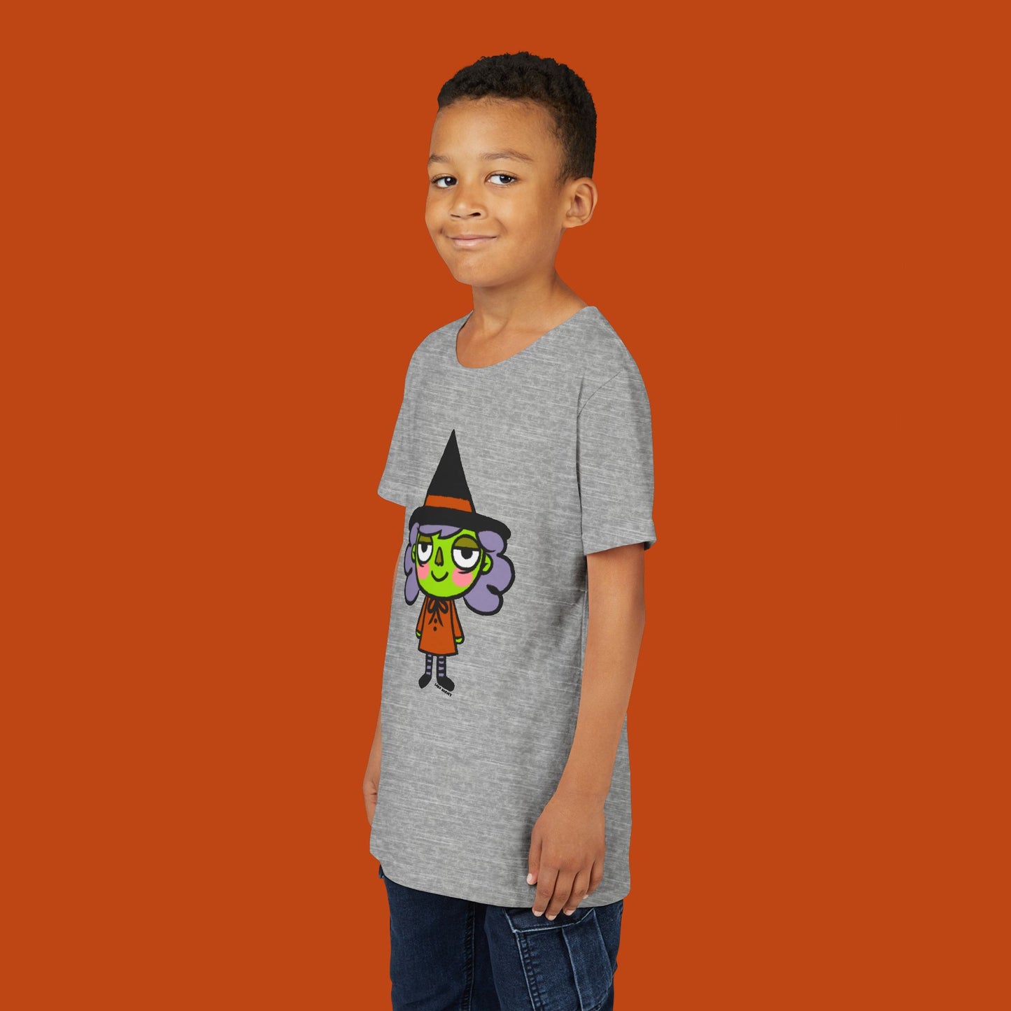 Kids Witch Halloween T-Shirt