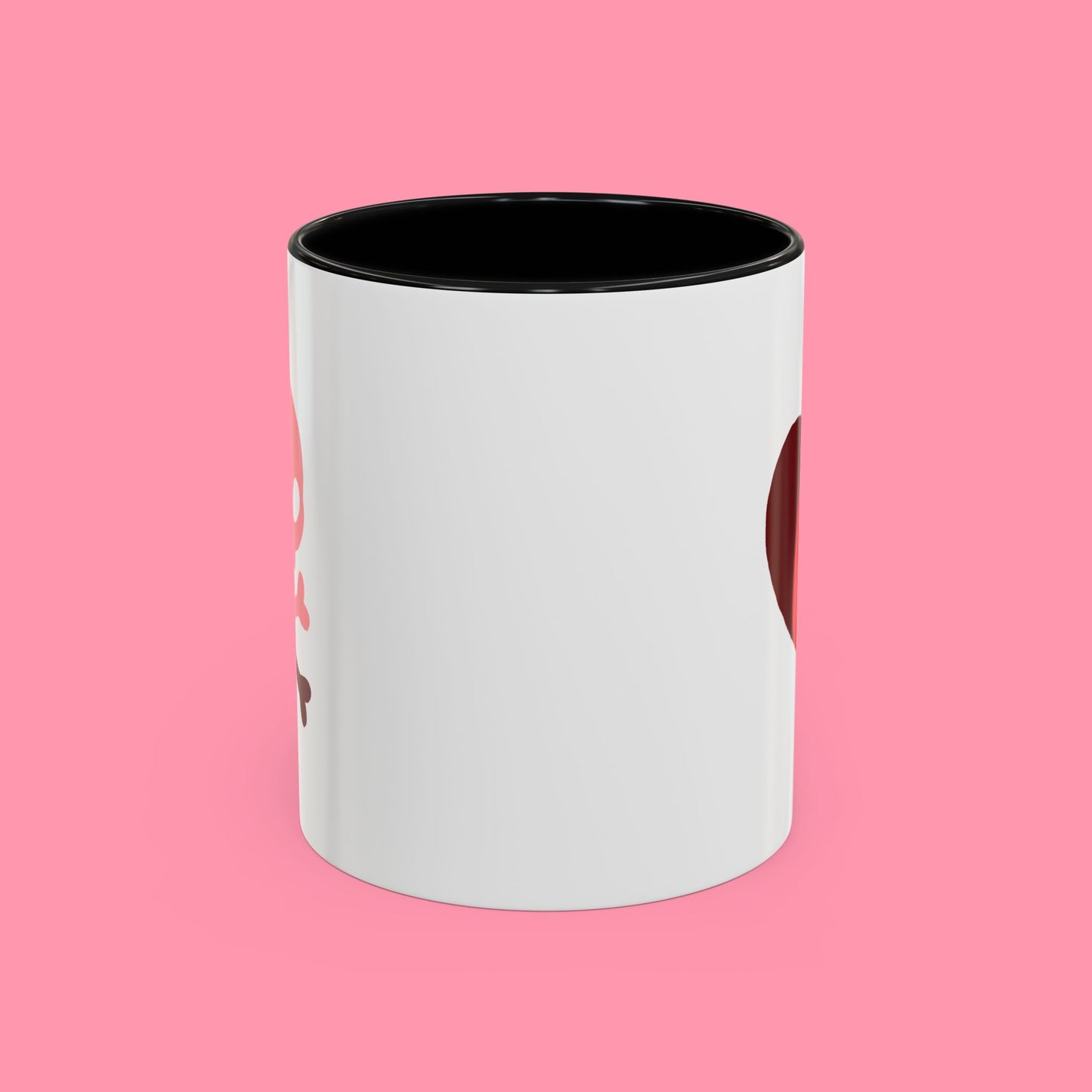Love Skull Crossbones and Heart Valentines/Anniversary/Wedding Mug