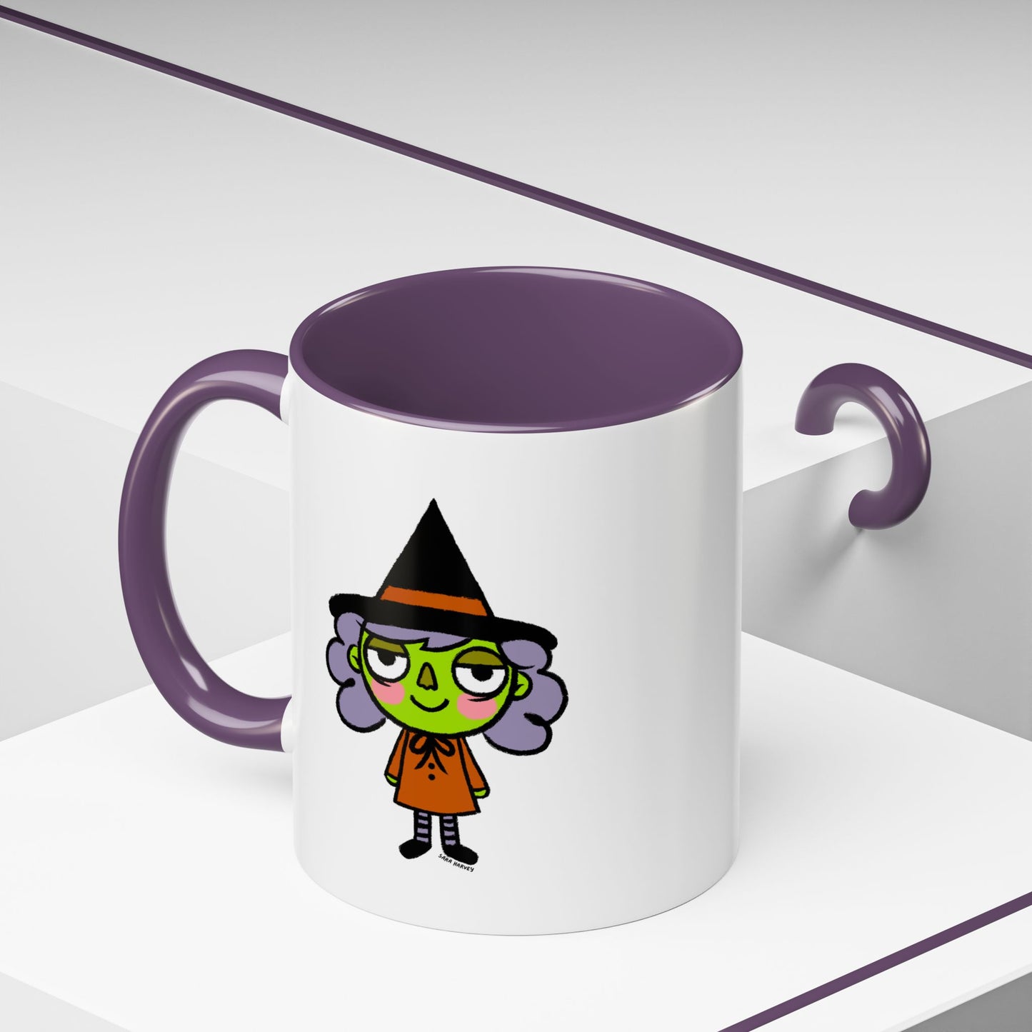 Halloween Witch Ceramic Mug