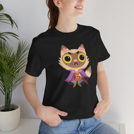 Marquise de Cat Cotton Unisex Short Sleeve T-shirt Root Board Game Inspired