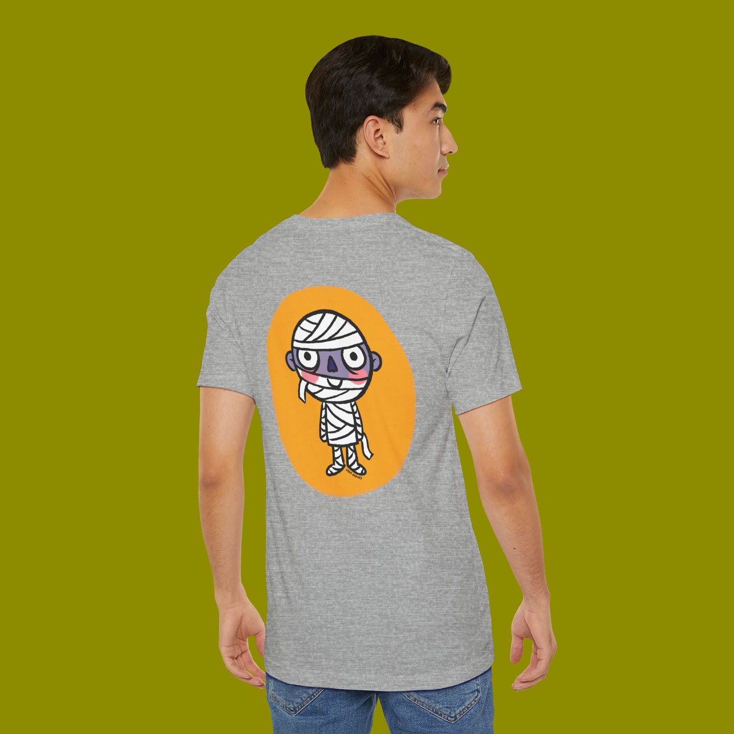 Adult Mummy Halloween T-Shirt