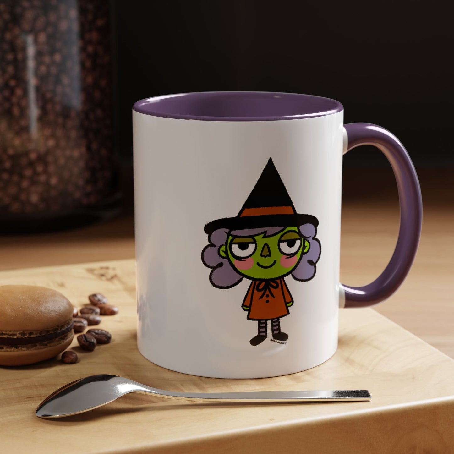 Halloween Witch Ceramic Mug