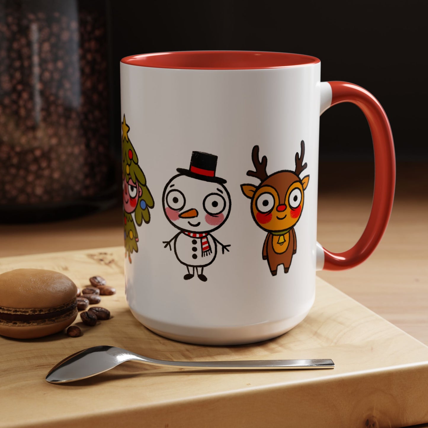 Holiday Christmas Characters Coffee Tea Mug