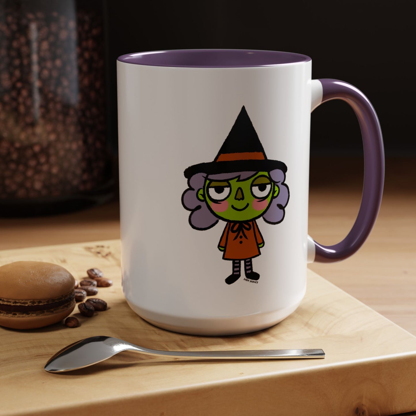 Halloween Witch Ceramic Mug