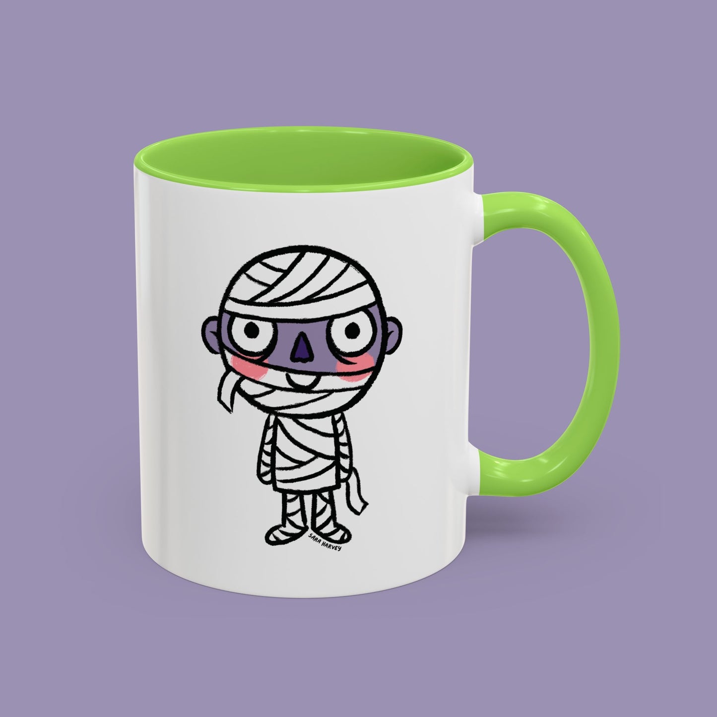 Halloween Mummy Ceramic Mug