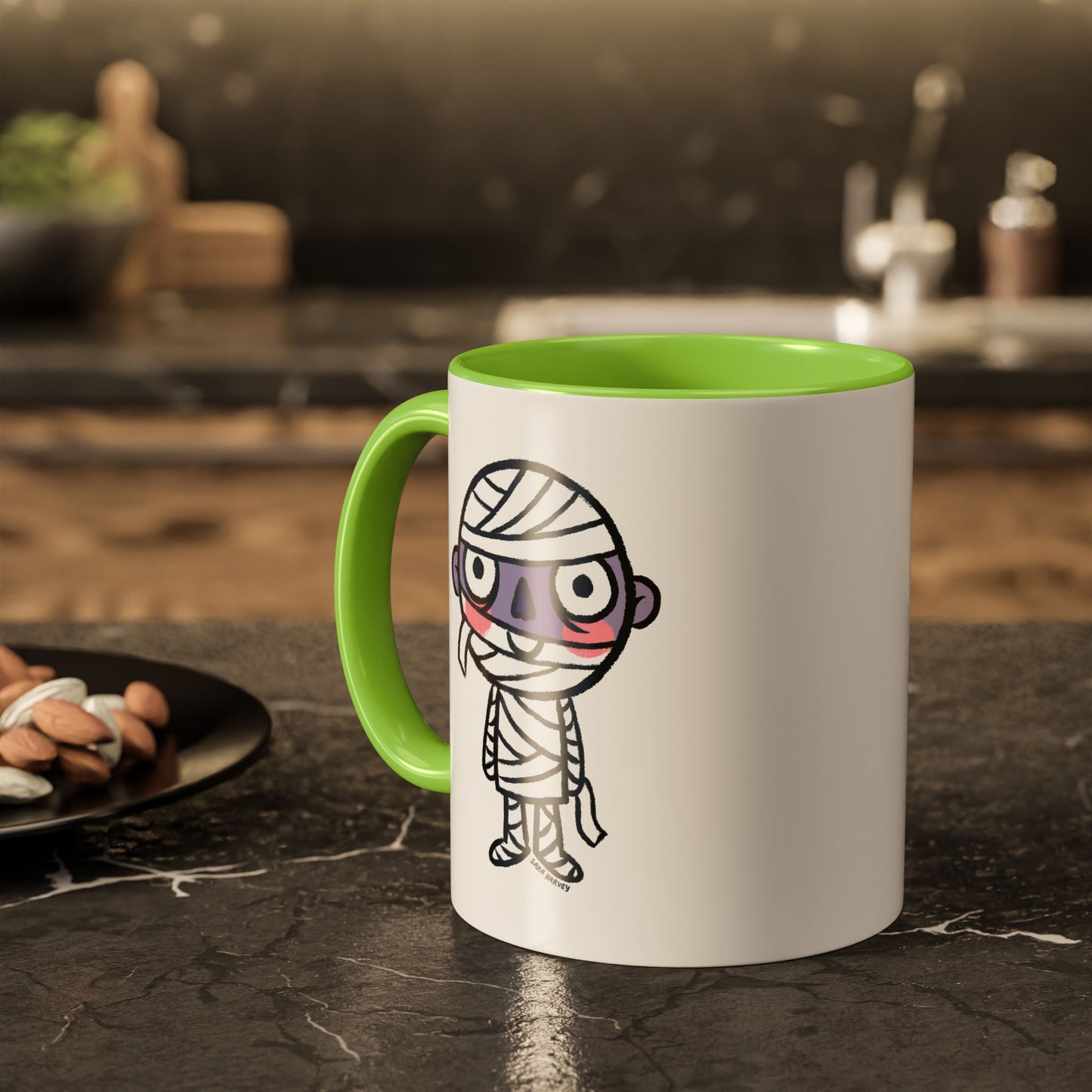 Halloween Mummy Ceramic Mug
