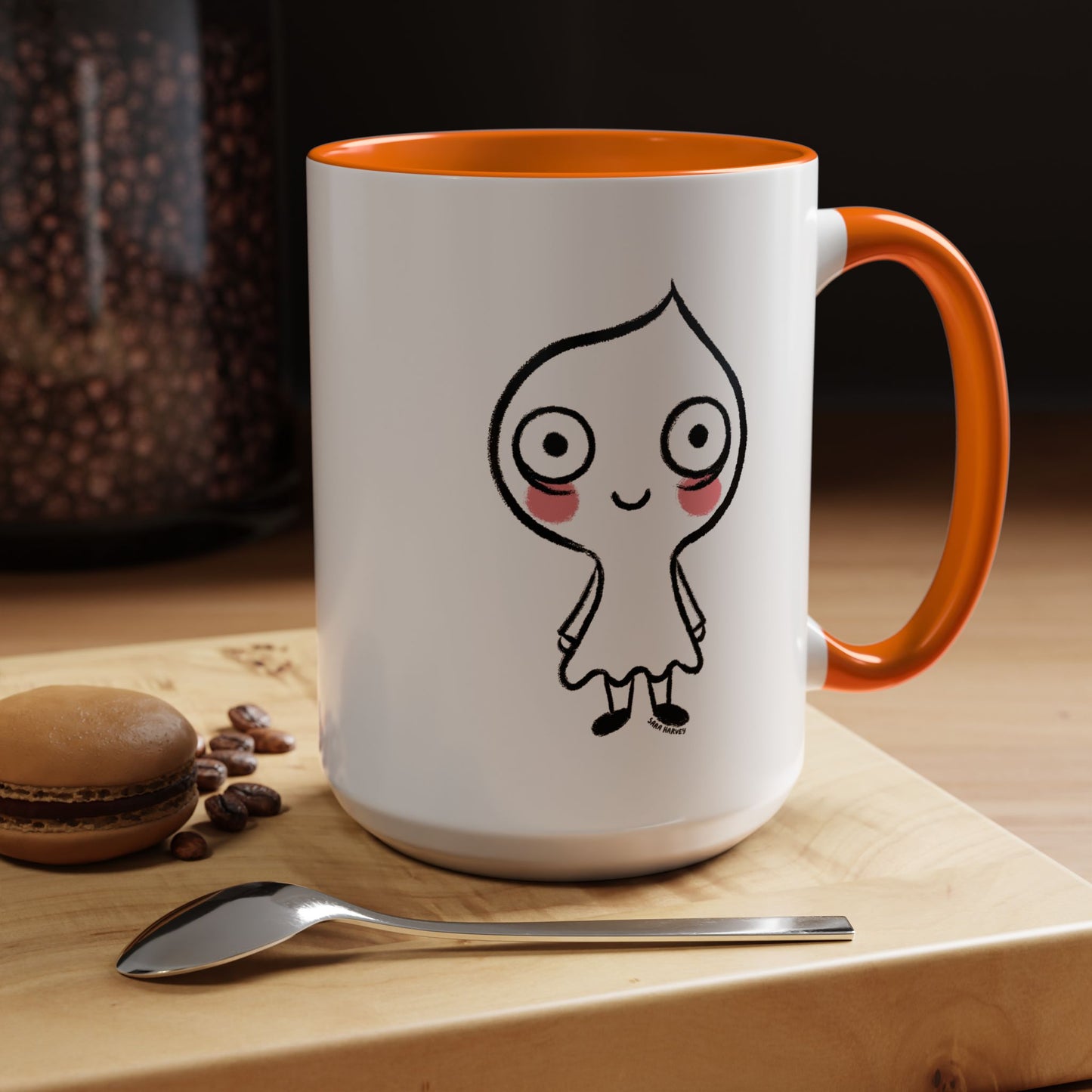 Halloween Ghost Ceramic Mug