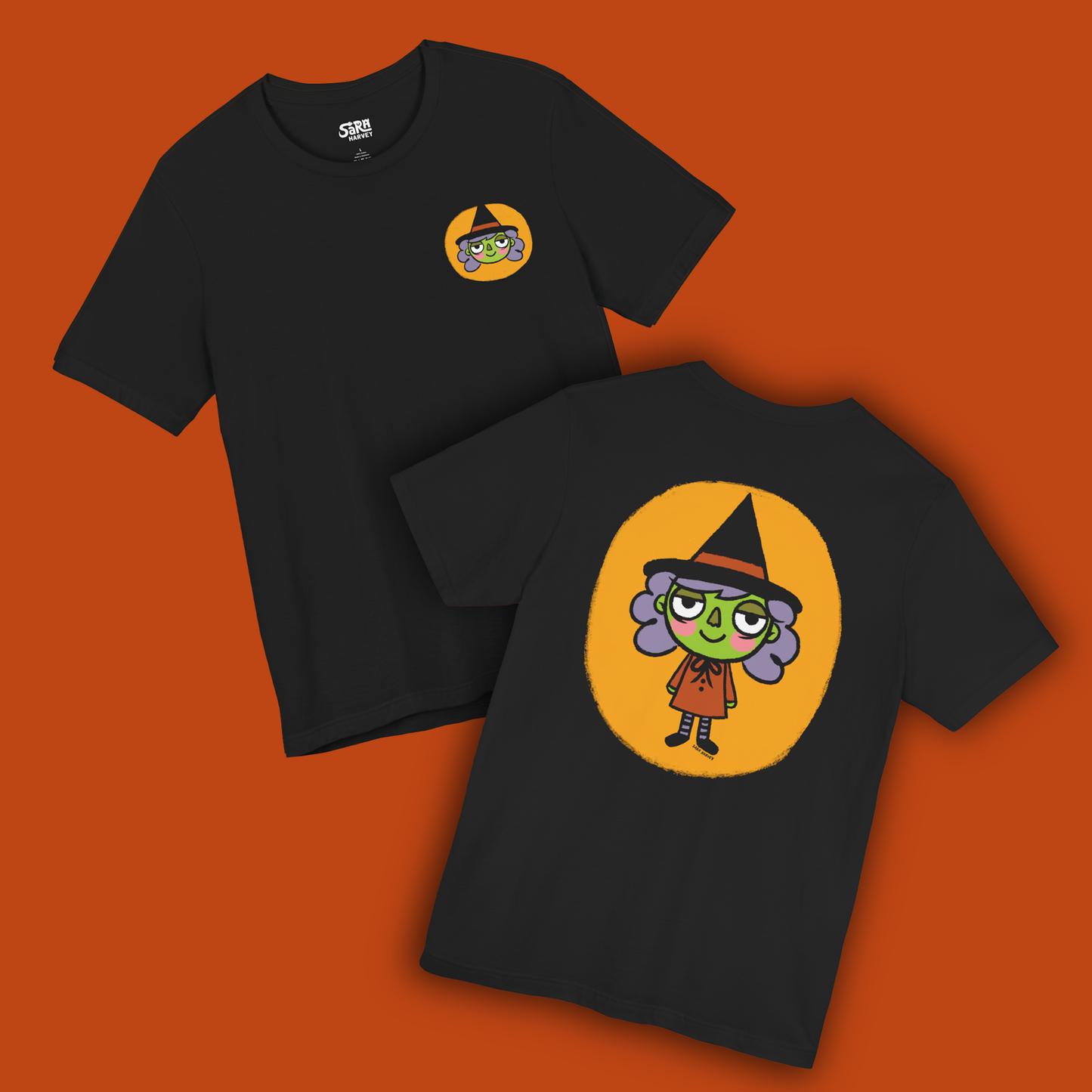 Adult Witch Halloween T-Shirt