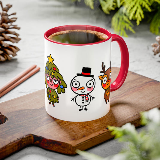 Holiday Christmas Characters Coffee Tea Mug