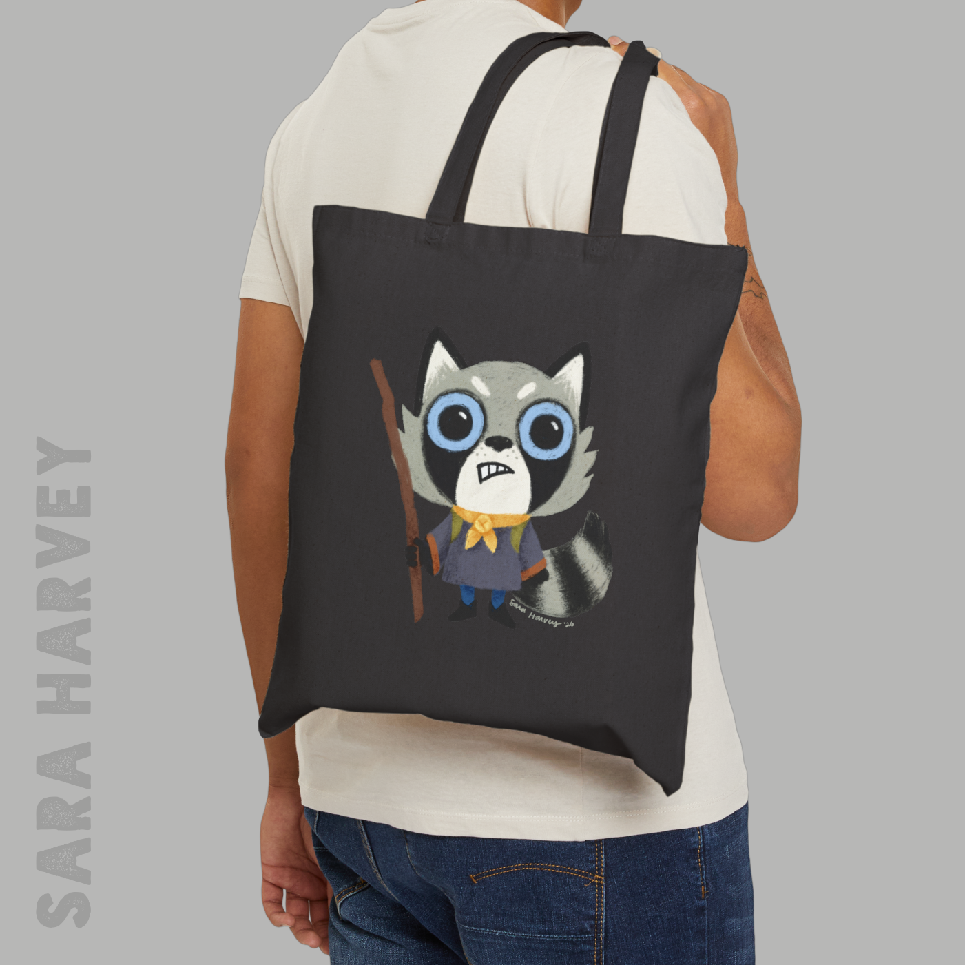 Raccoon Vagabond Inspired Tote Bag, Root Board Game Inspired