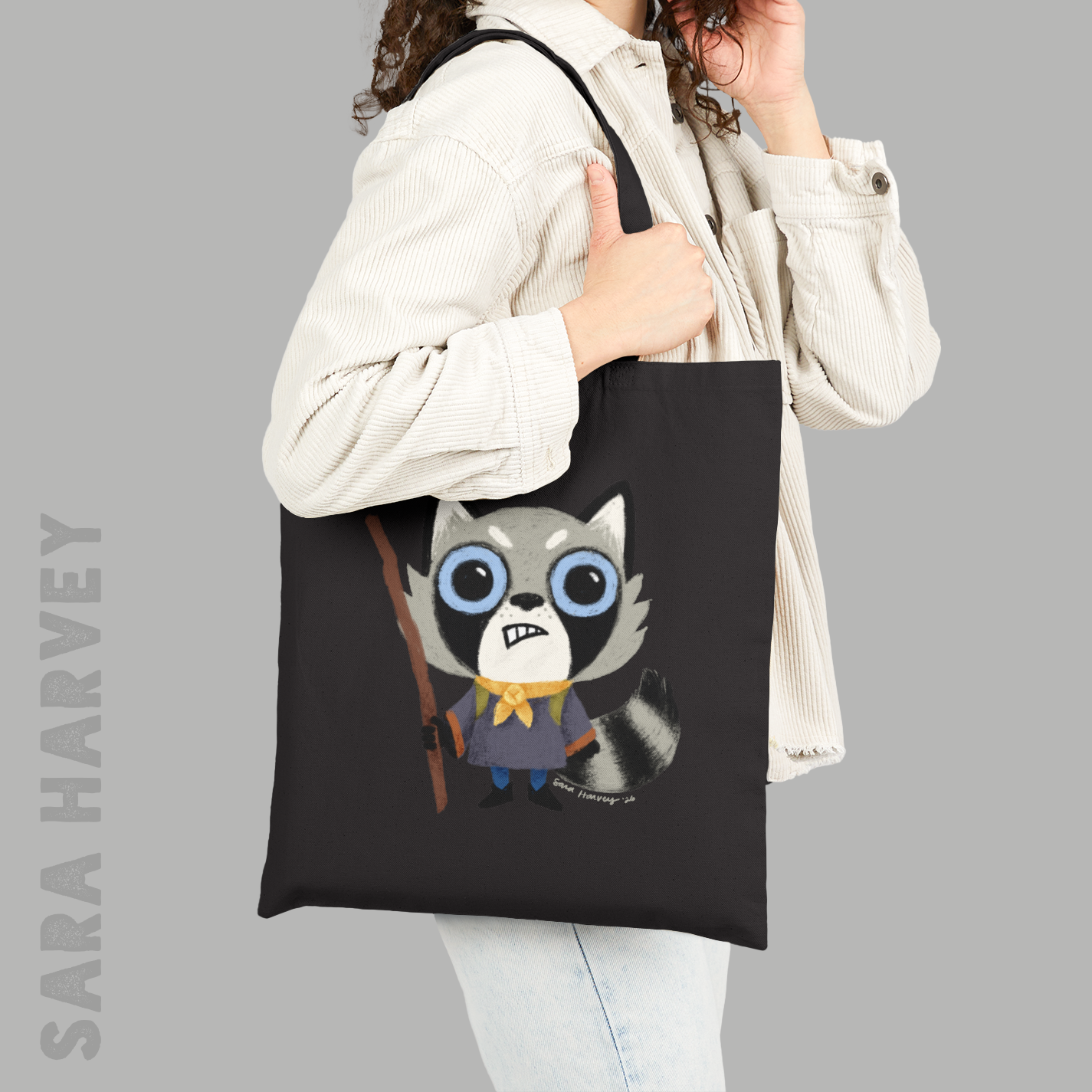 Raccoon Vagabond Inspired Tote Bag, Root Board Game Inspired