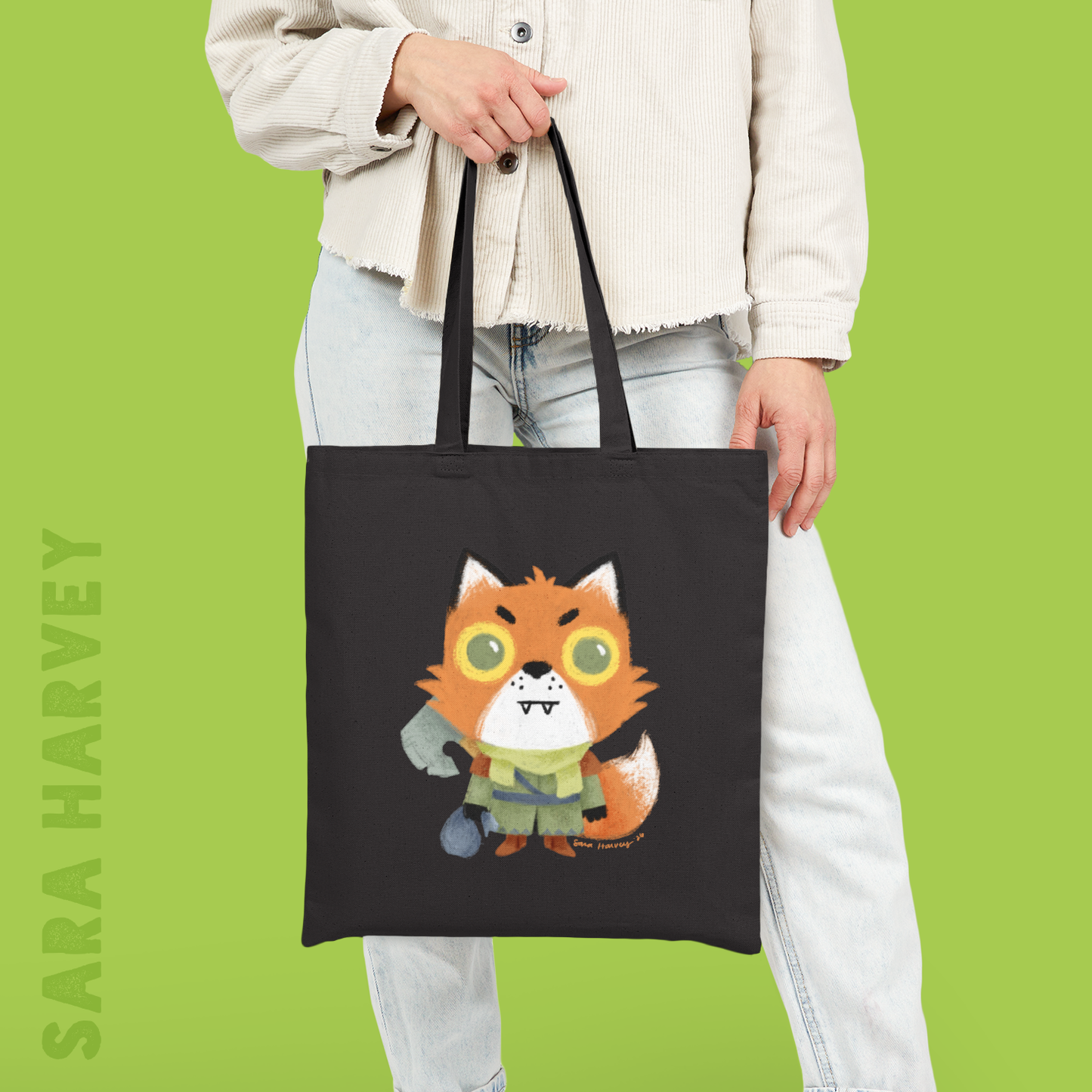 Fox Woodland AllianceTote Bag Root Board Game Inspired