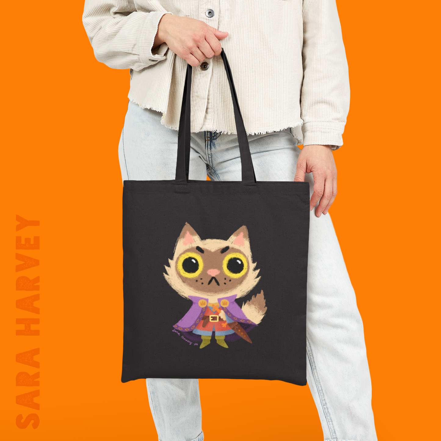 Marquise de Cat Tote Bag Root Board Game Inspired