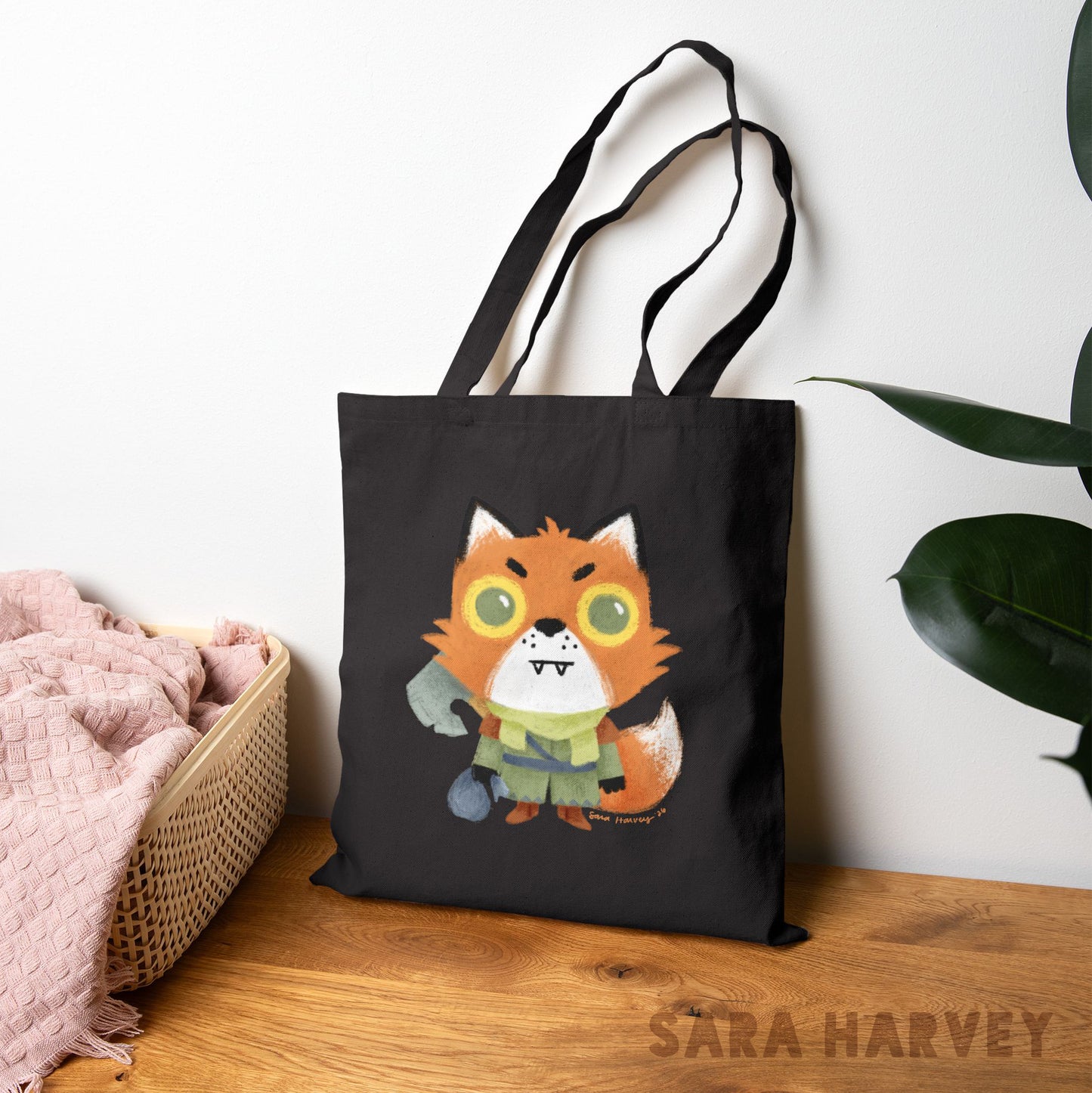 Fox Woodland AllianceTote Bag Root Board Game Inspired