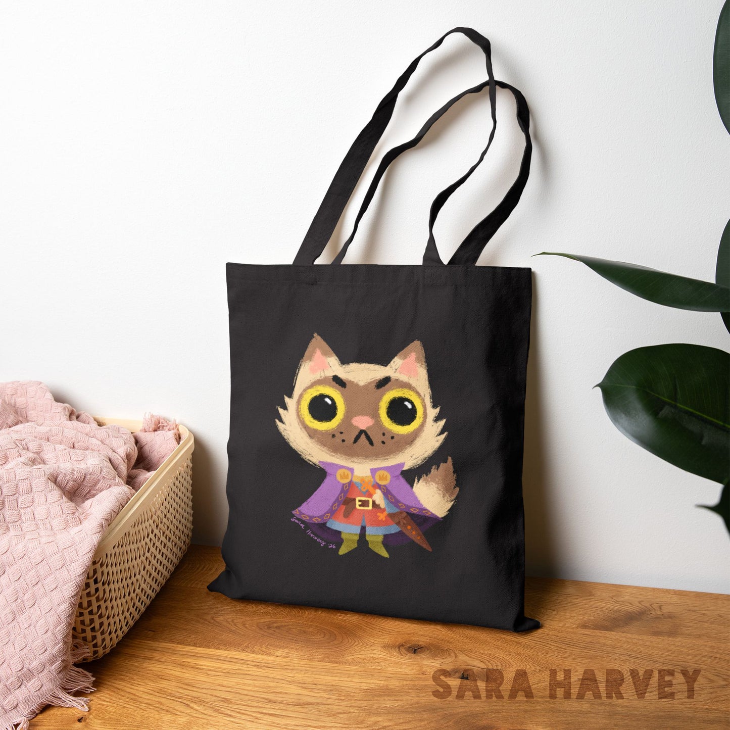 Marquise de Cat Tote Bag Root Board Game Inspired