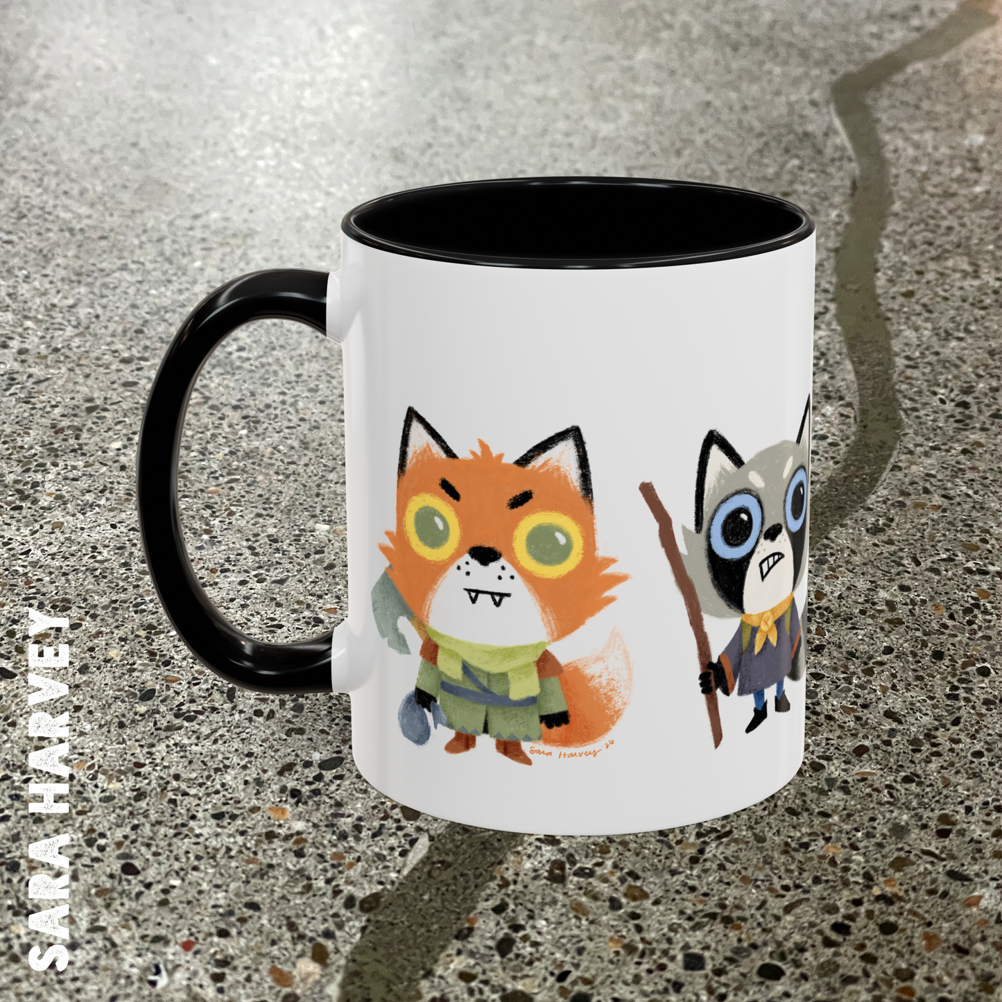 Root Board Game Inspired Character Mug