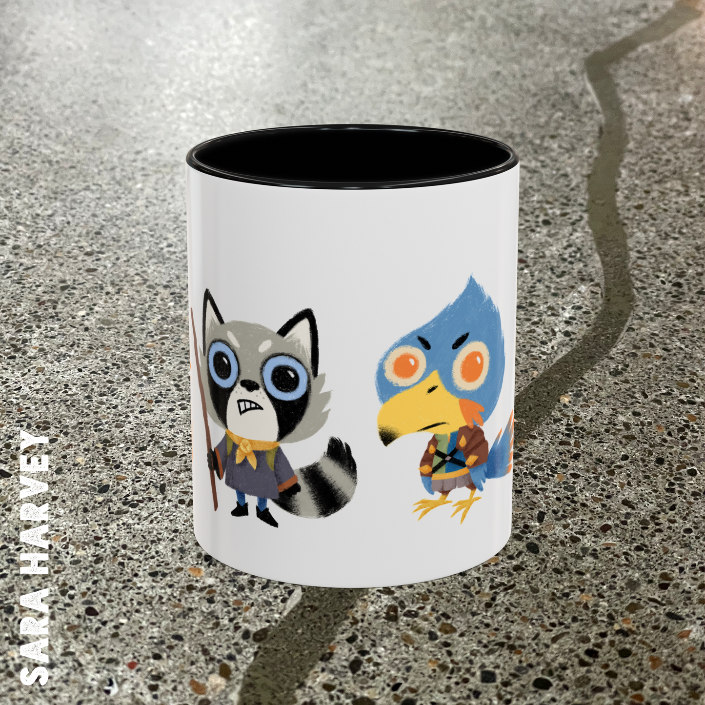 Root Board Game Inspired Character Mug