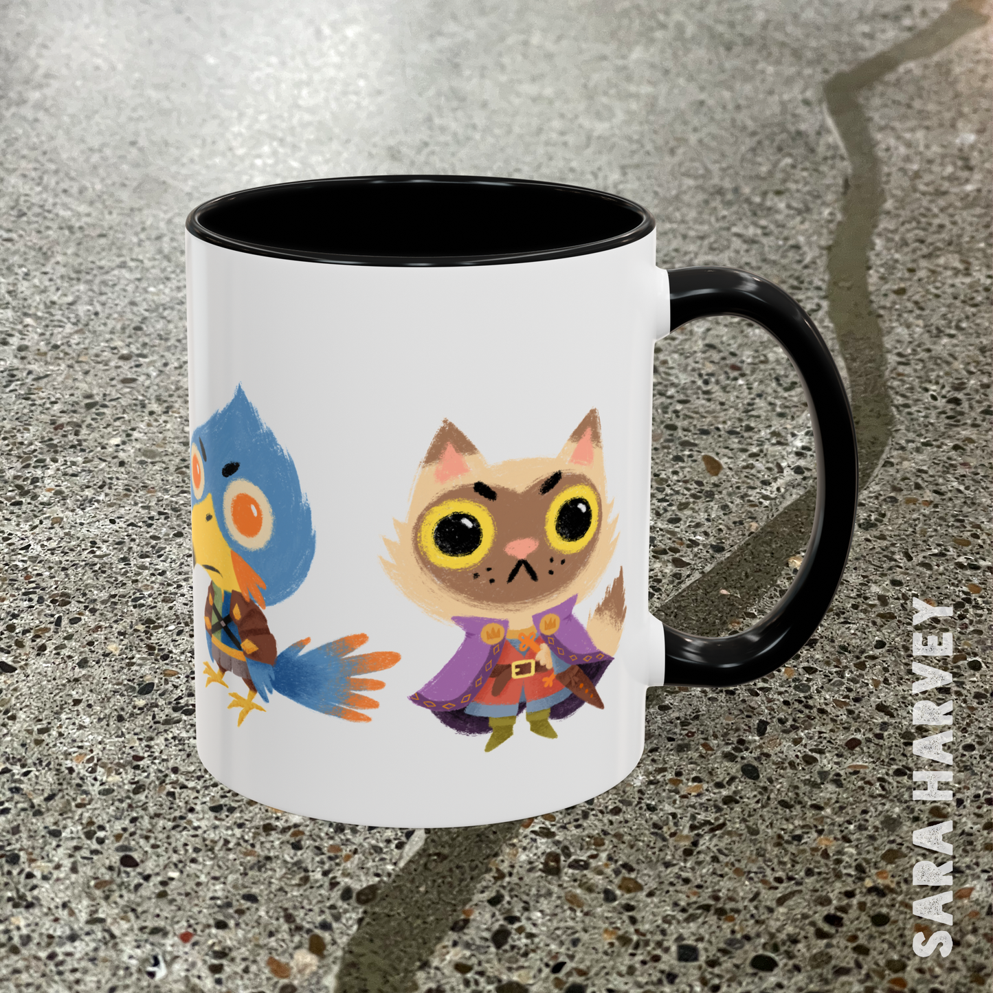Root Board Game Inspired Character Mug