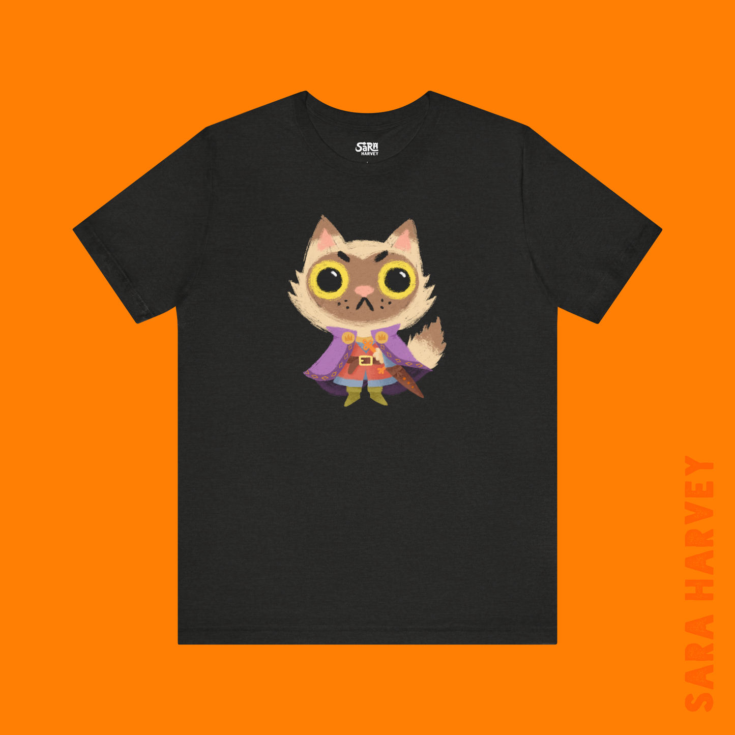 Marquise de Cat Cotton Unisex Short Sleeve T-shirt Root Board Game Inspired