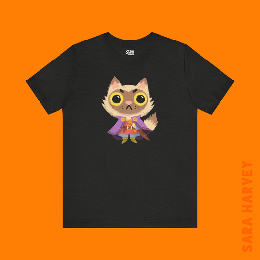 Marquise de Cat Cotton Unisex Short Sleeve T-shirt Root Board Game Inspired