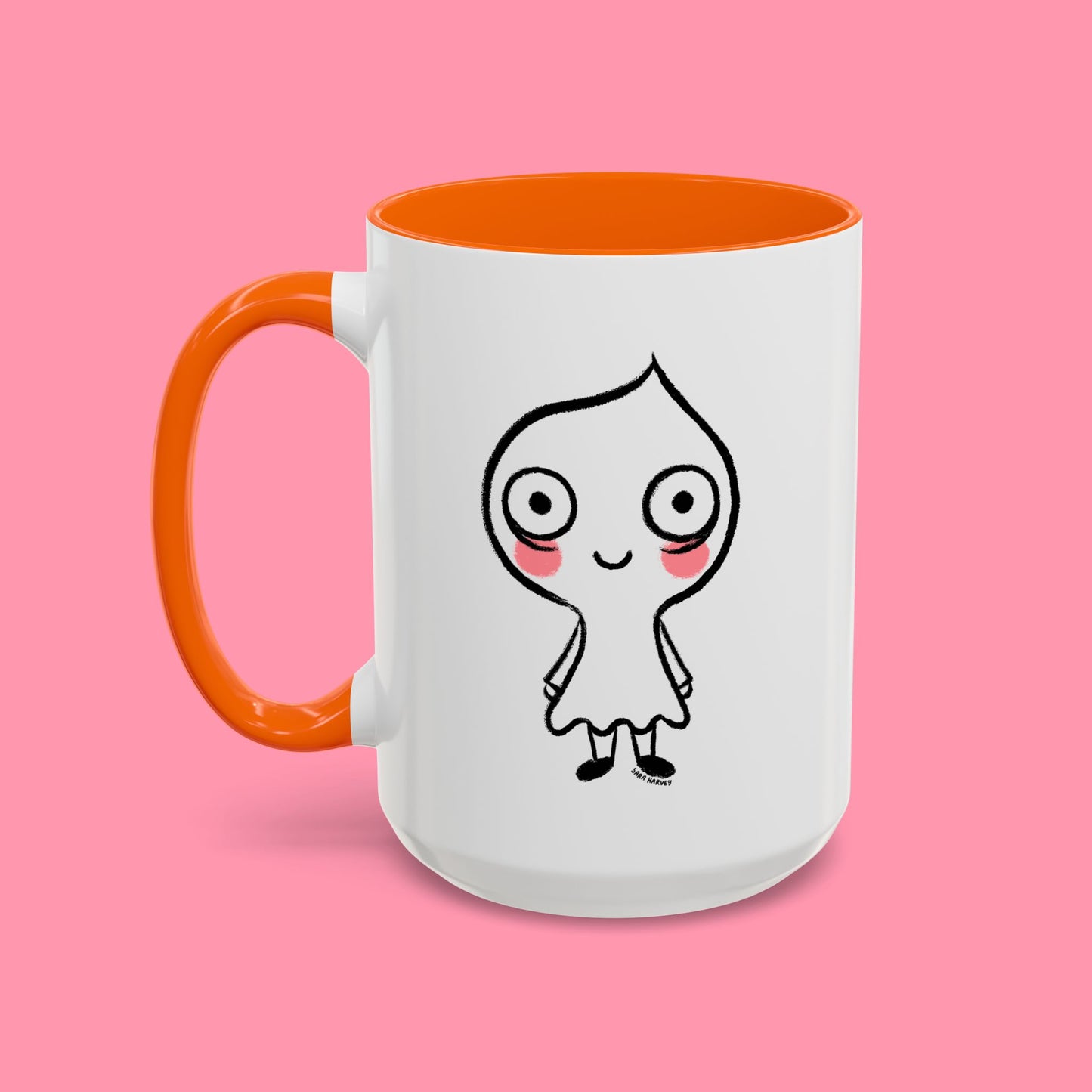 Halloween Ghost Ceramic Mug