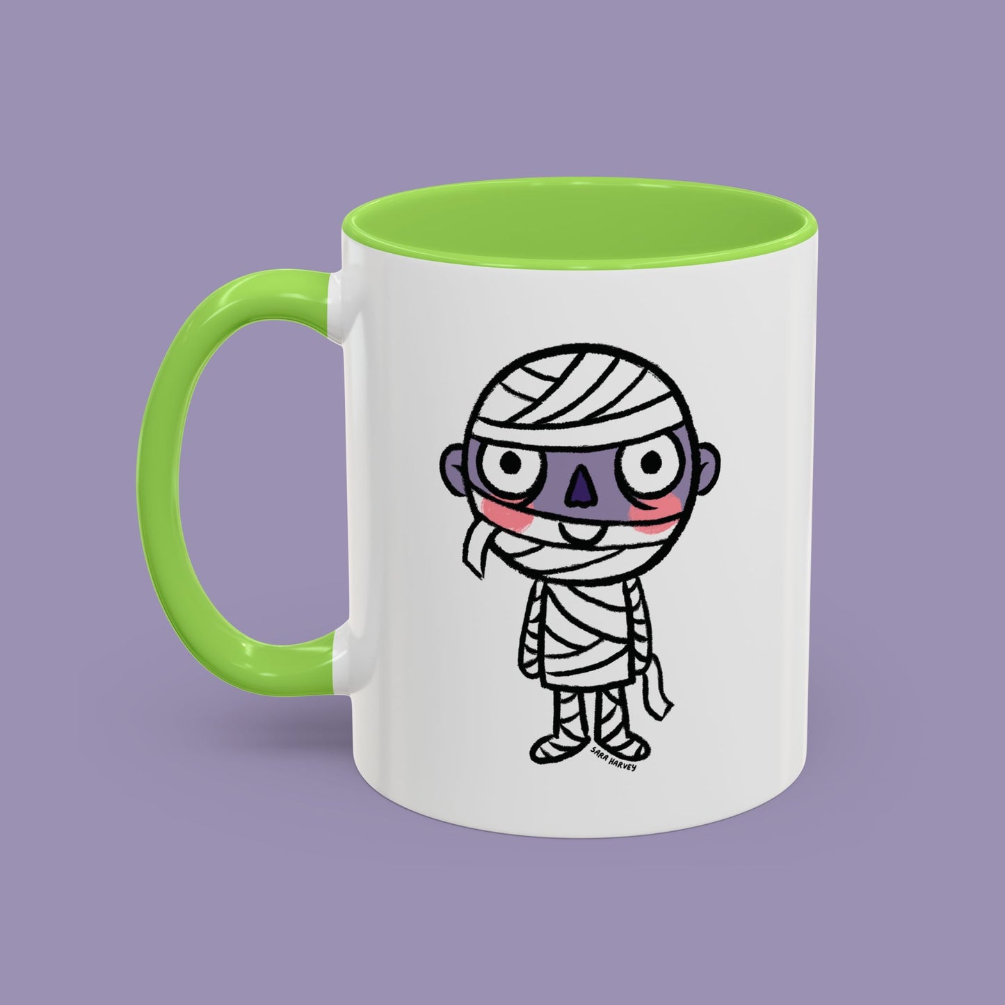 Halloween Mummy Ceramic Mug