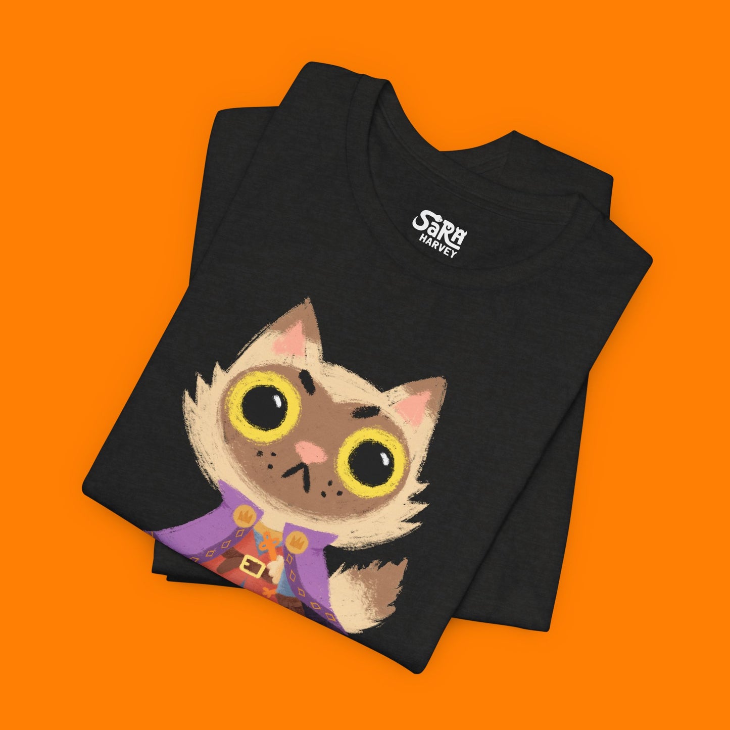 Marquise de Cat Cotton Unisex Short Sleeve T-shirt Root Board Game Inspired