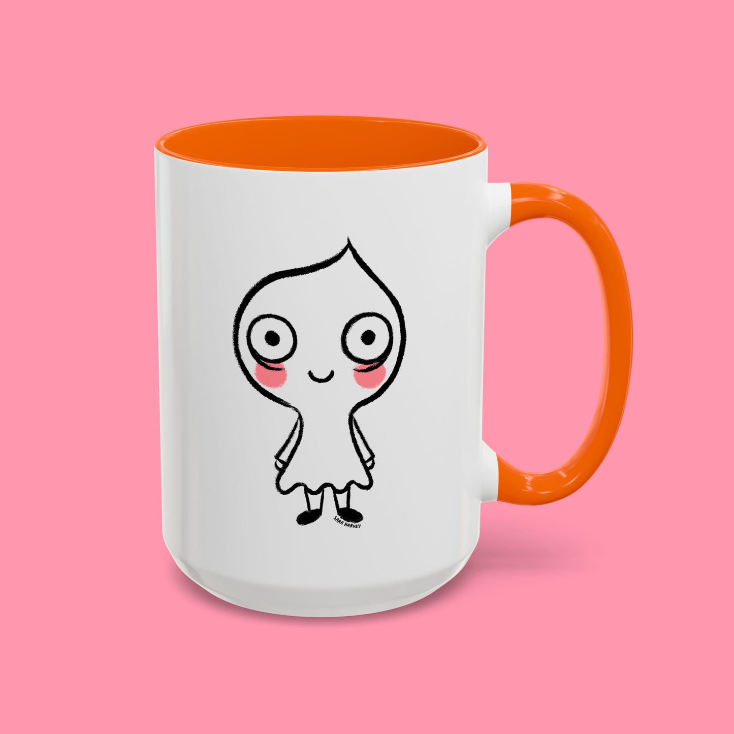 Halloween Ghost Ceramic Mug