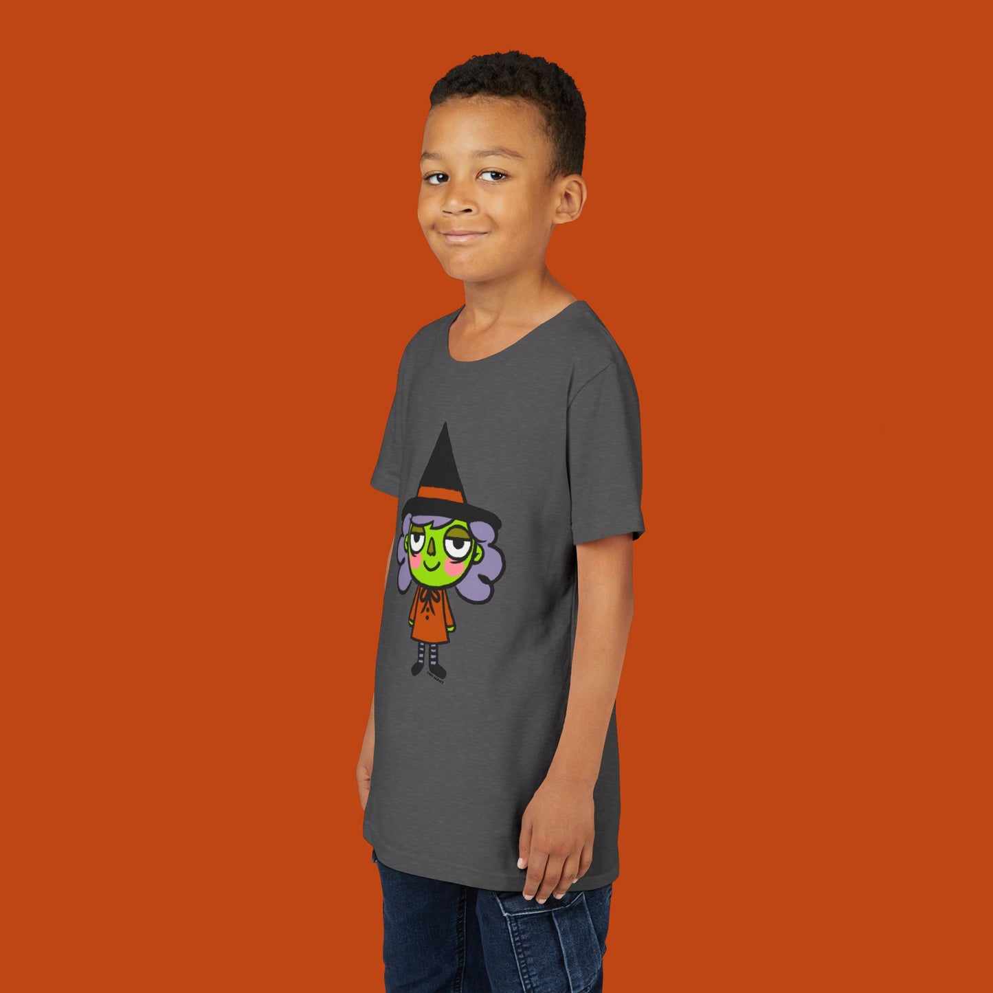 Kids Witch Halloween T-Shirt