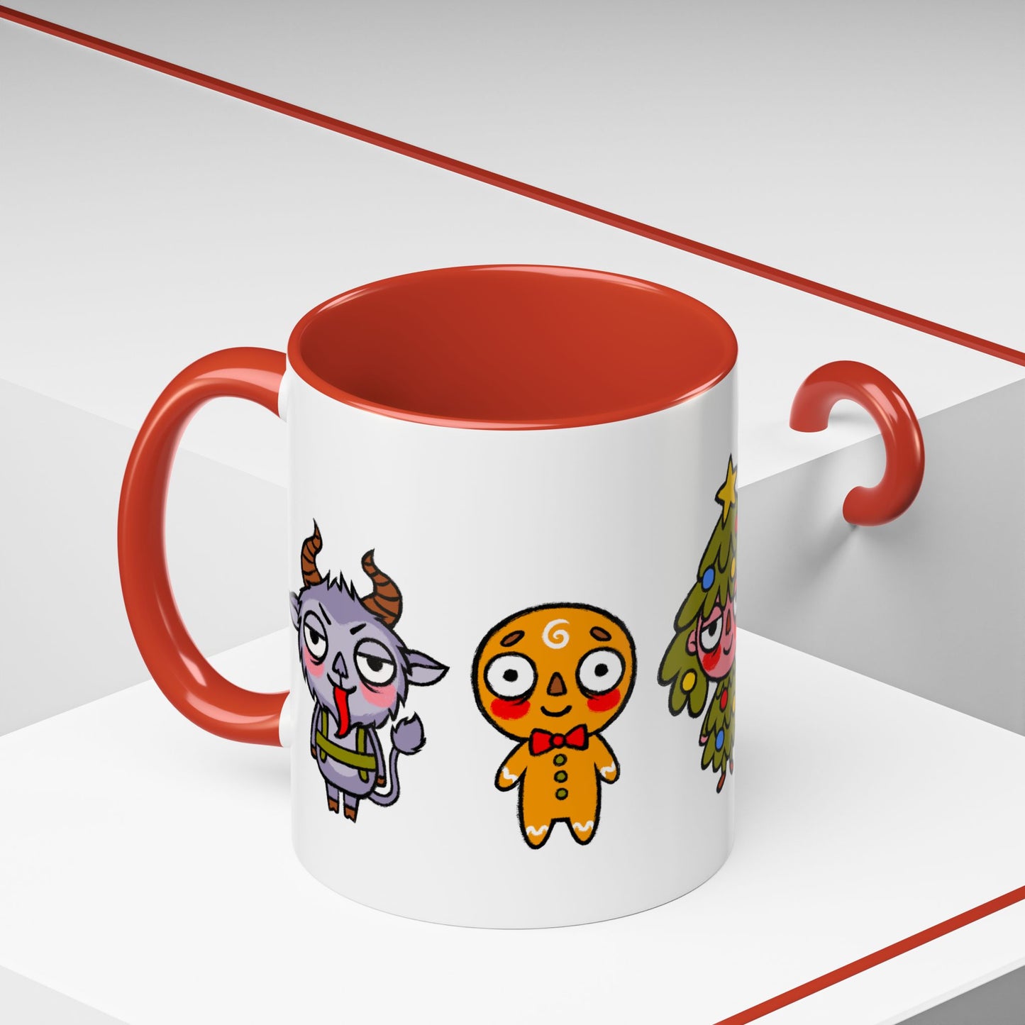 Holiday Christmas Characters Coffee Tea Mug