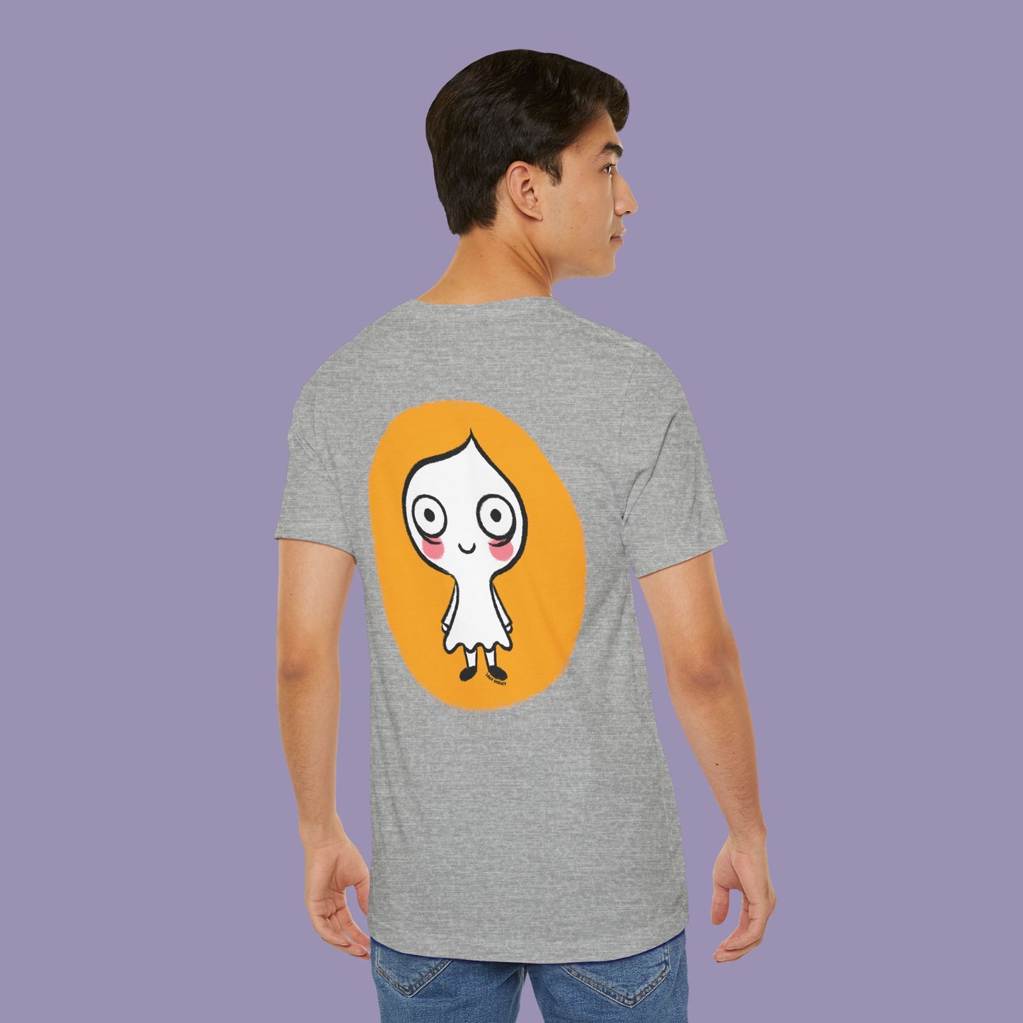 Adult Ghost Halloween T-Shirt