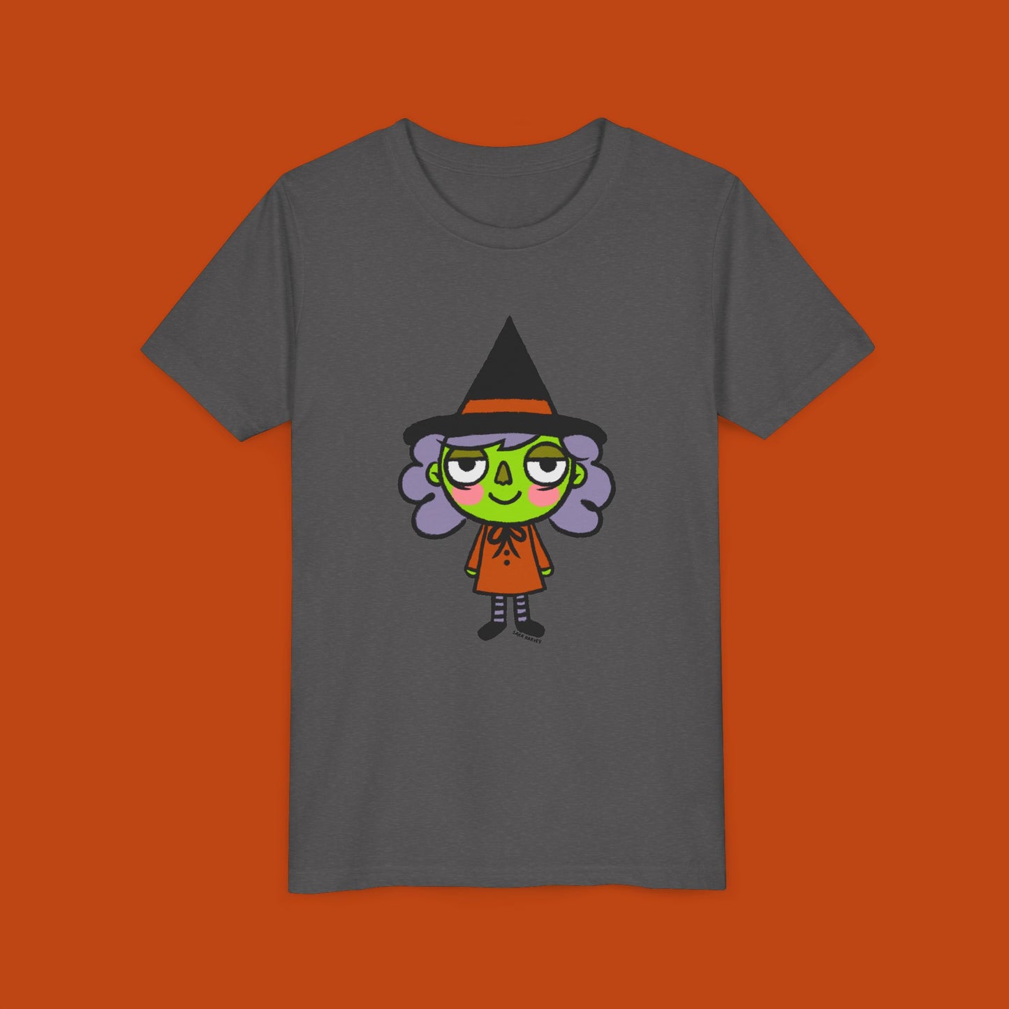 Kids Witch Halloween T-Shirt