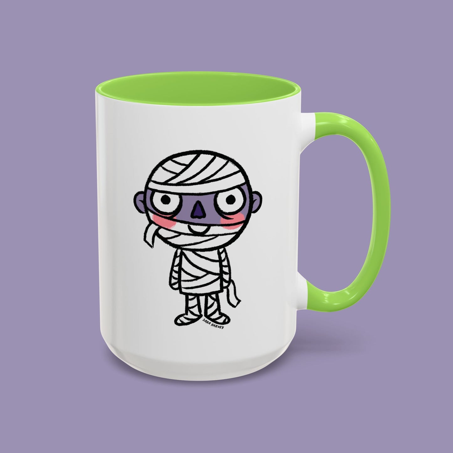 Halloween Mummy Ceramic Mug
