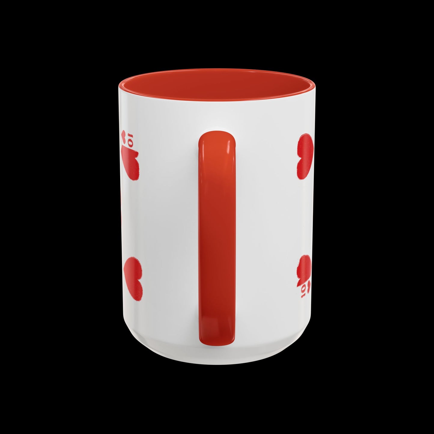 Valentine Vintage Playing Card Coffee Mug