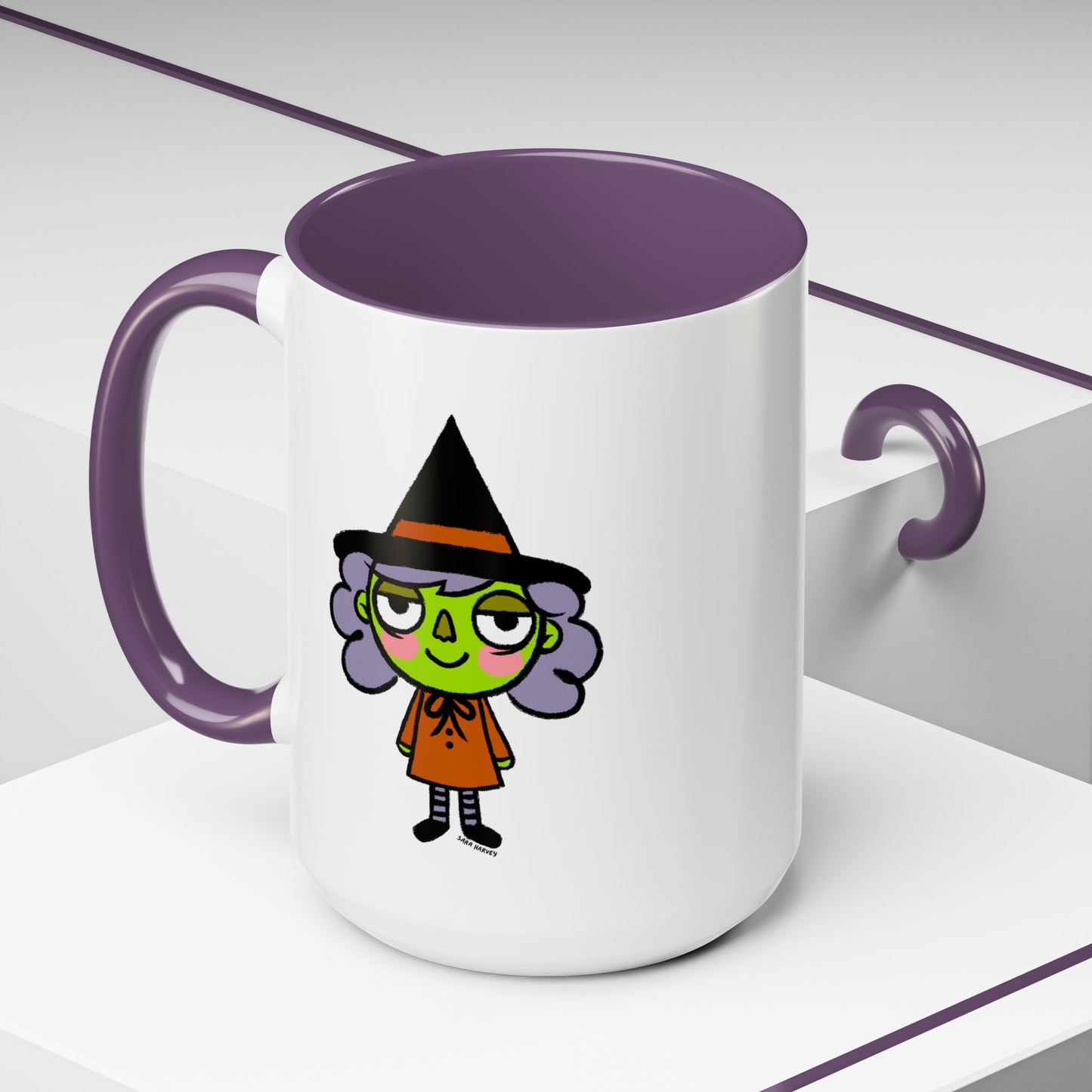 Halloween Witch Ceramic Mug