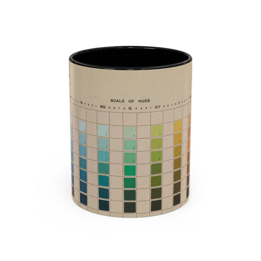 Vintage Color Chart Coffee Mug