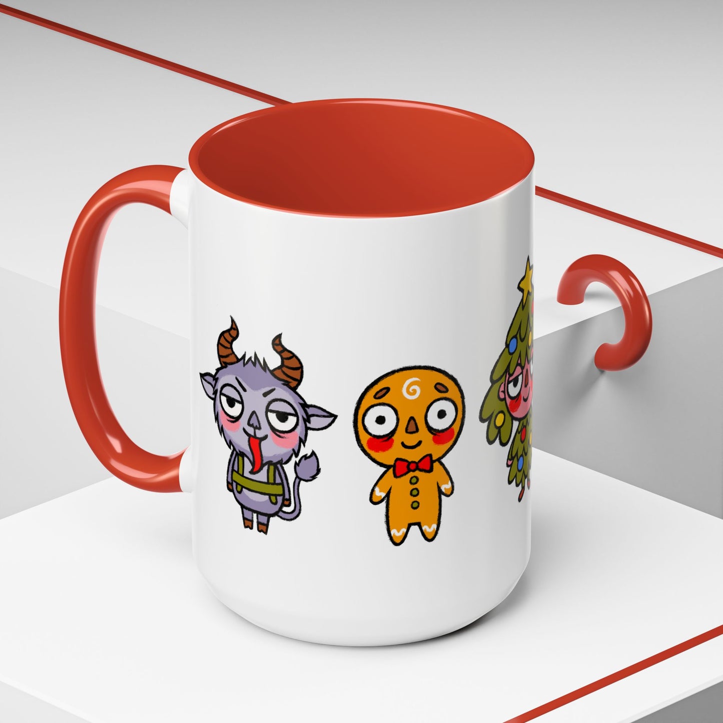 Holiday Christmas Characters Coffee Tea Mug